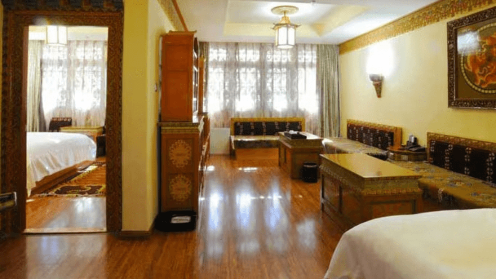 Tibetan-Inspired Mountain Room