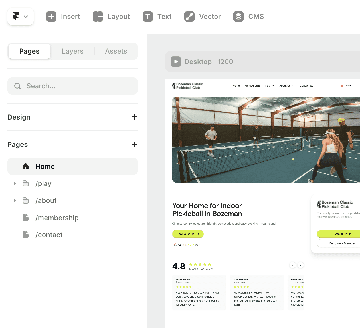 Gastsboy Framer Website