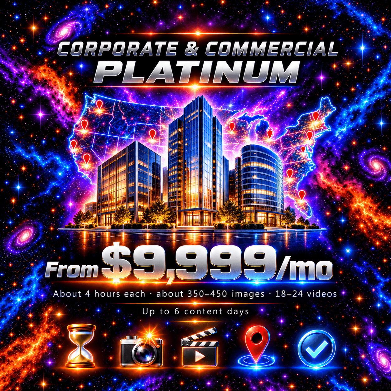 Platinum pricing artwork; illustrated promotional imagery.