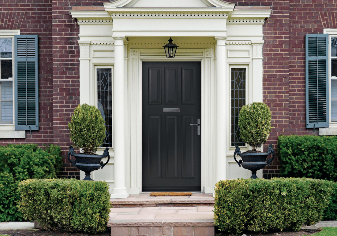 White VELFAC flush door
