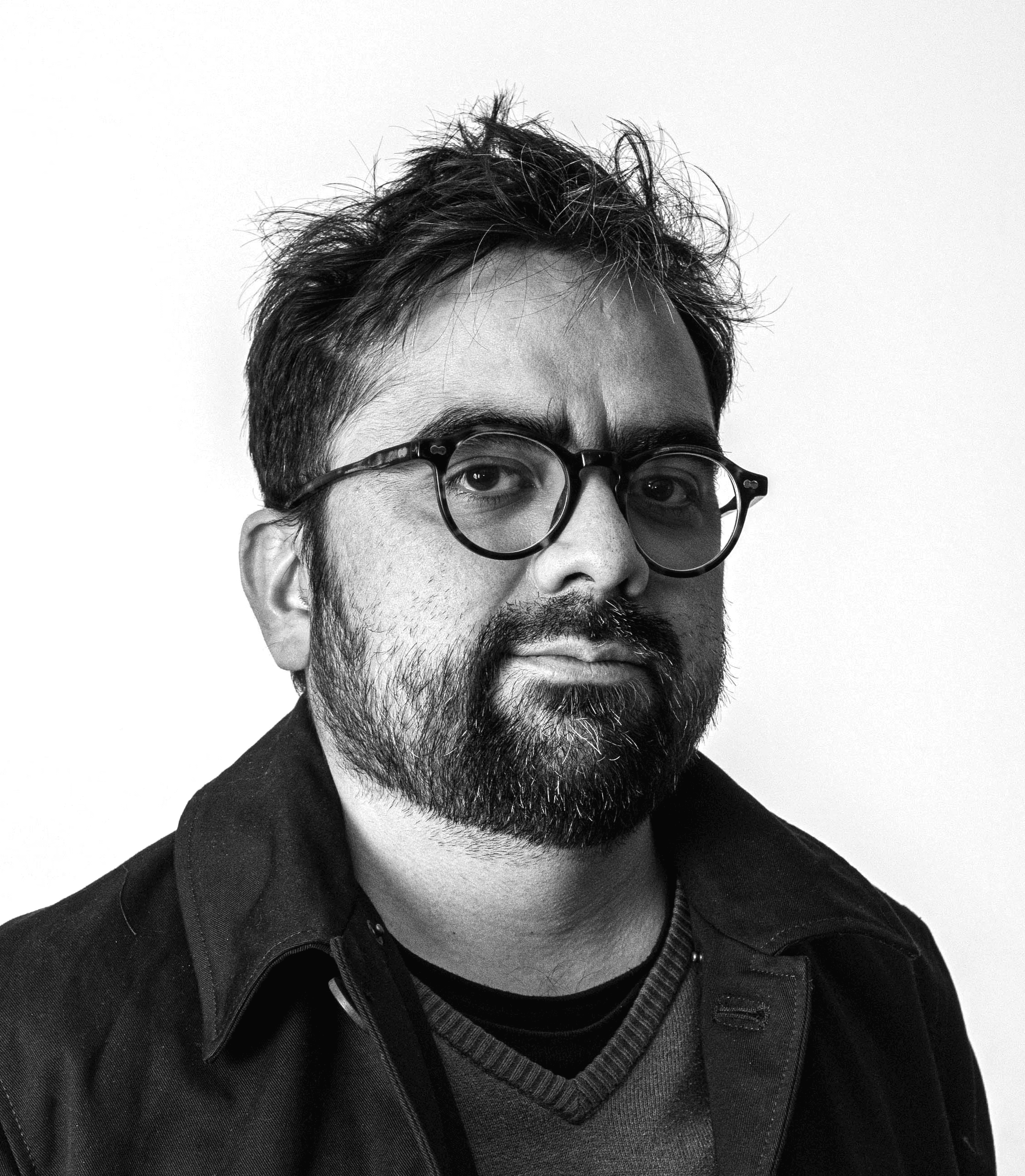 Retrato de Jonás García. Hombre