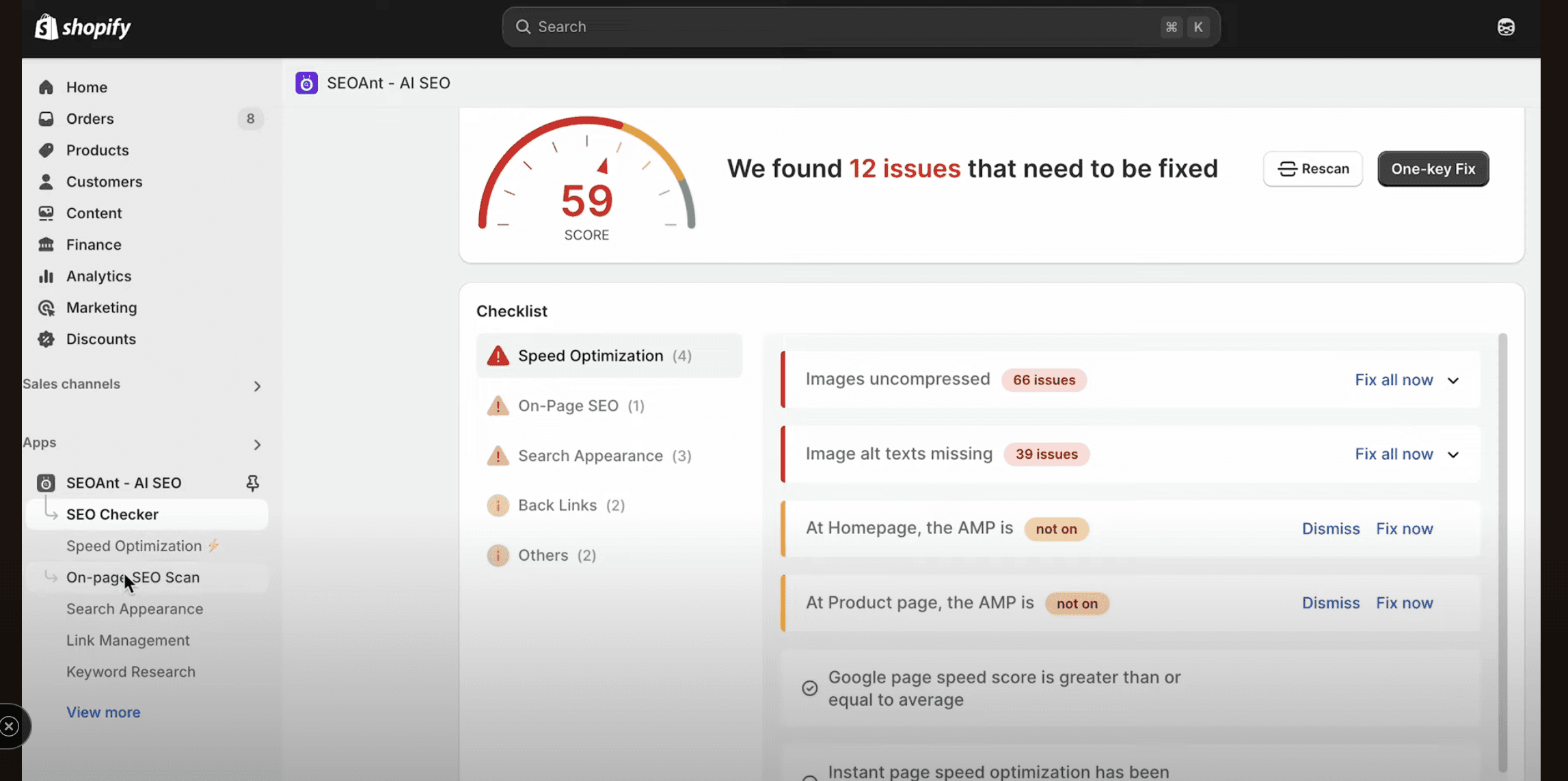 Automating SEO for Shopify with SEO Ant