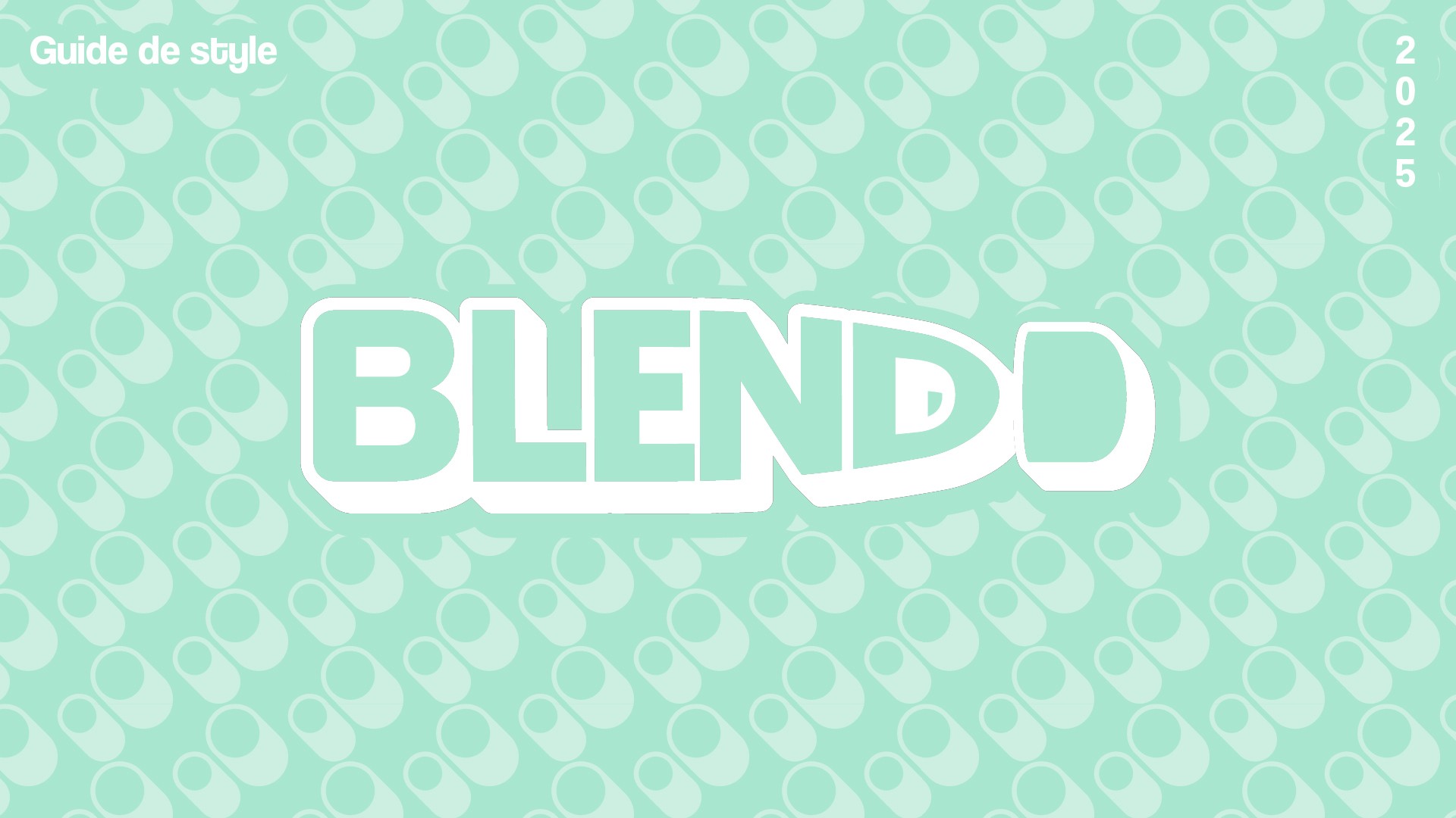 Blend label, a typography look like a bottle.a bottle