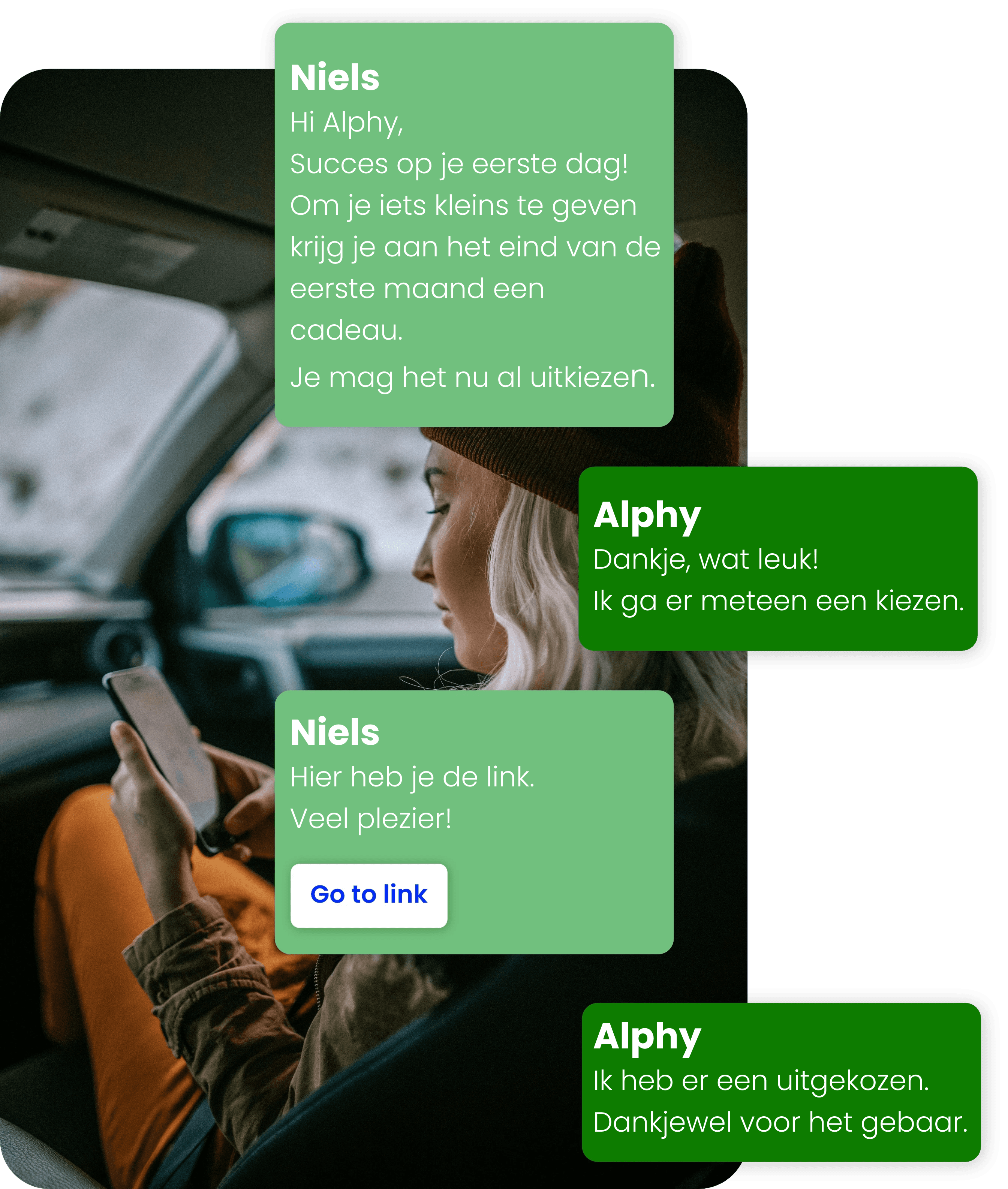 A visual showcasing how the process of collecting zero-party data works.
