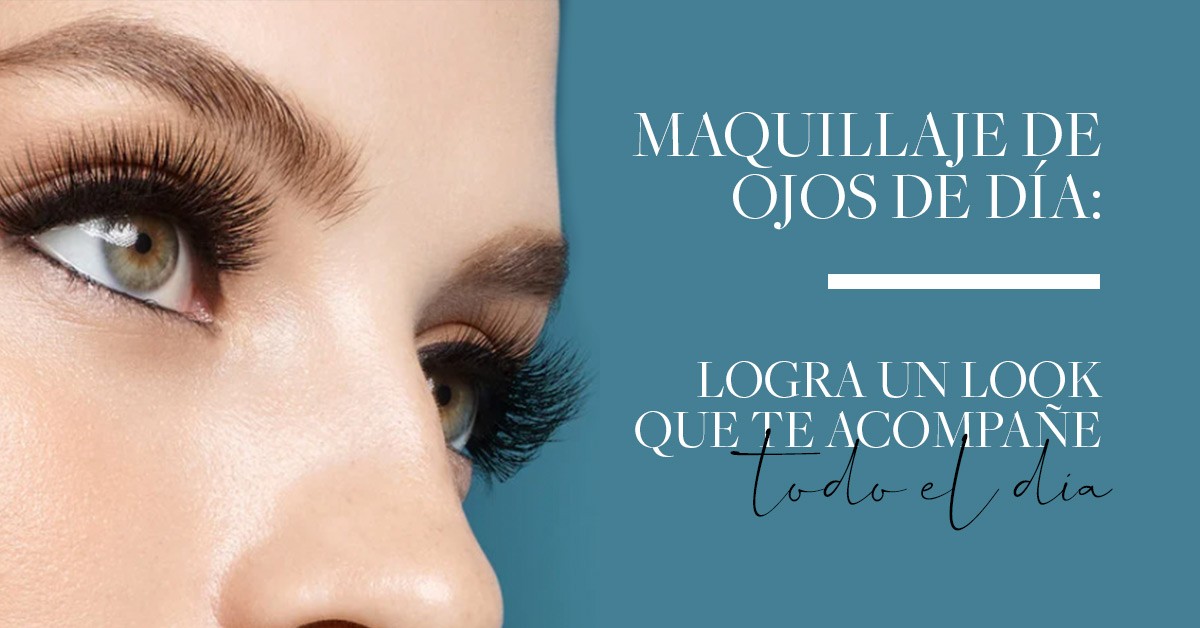 Portada rectangular Maquillaje de dia de ojos