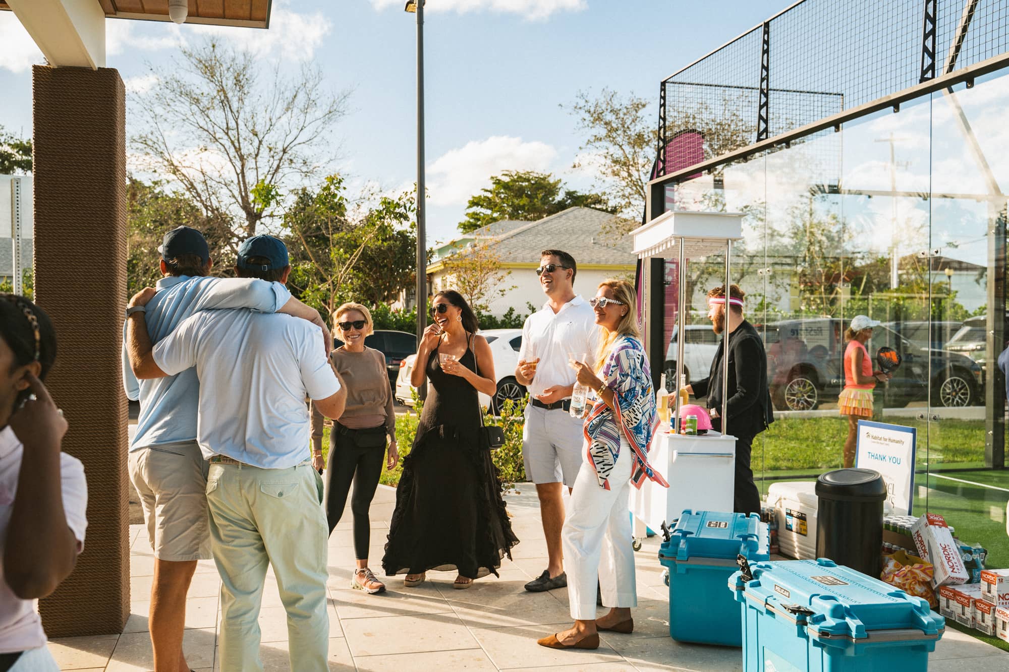 Private event at Padel Club, West Palm Beach