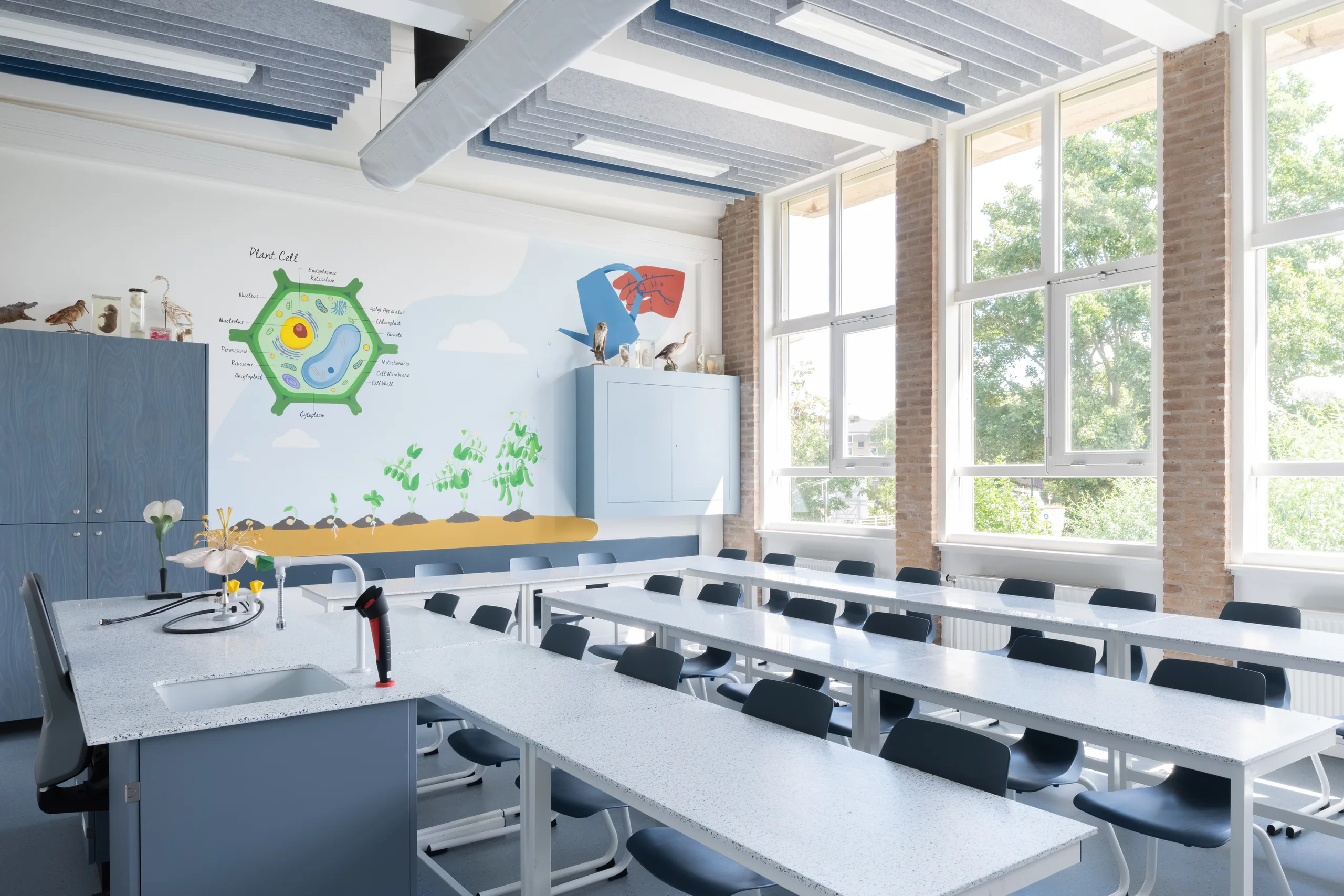 Biochemielokaal – Mendelcollege Haarlem – Inside Options
