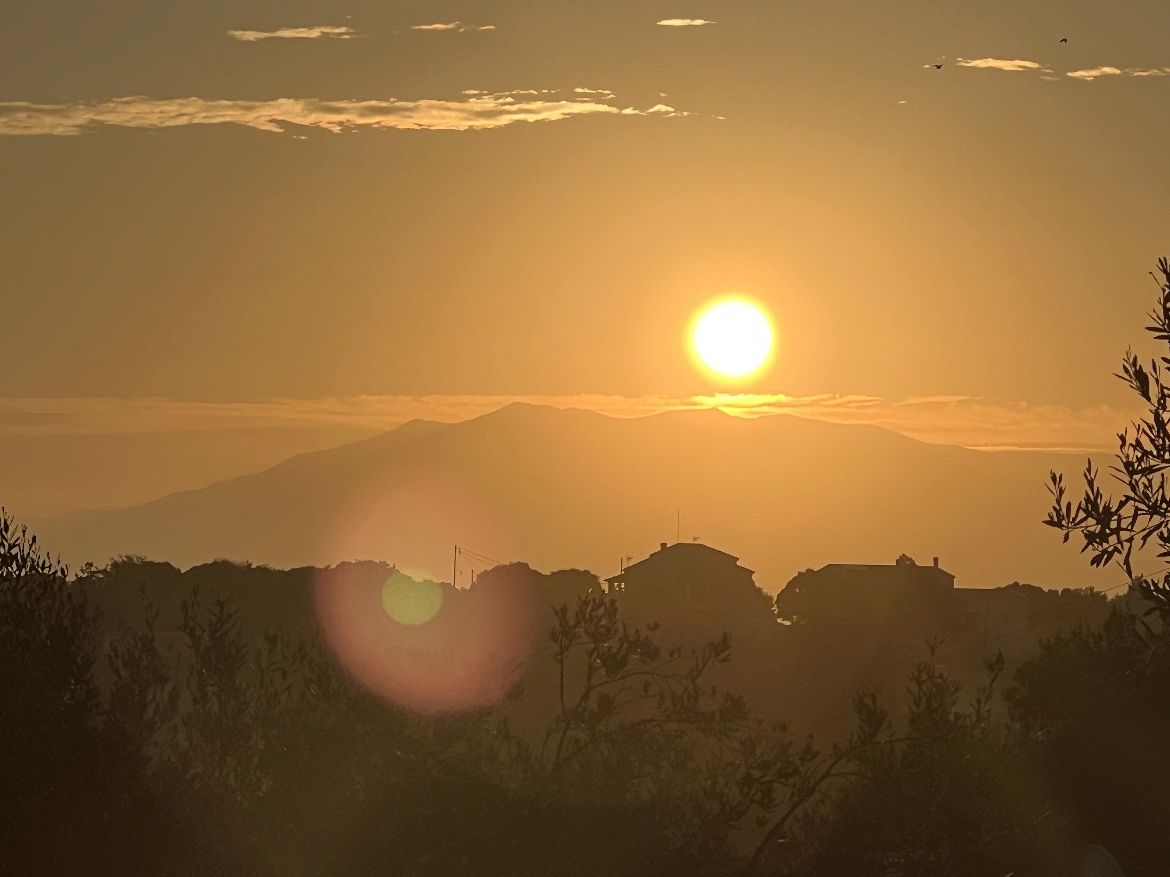 blue sky and white clouds over the sea