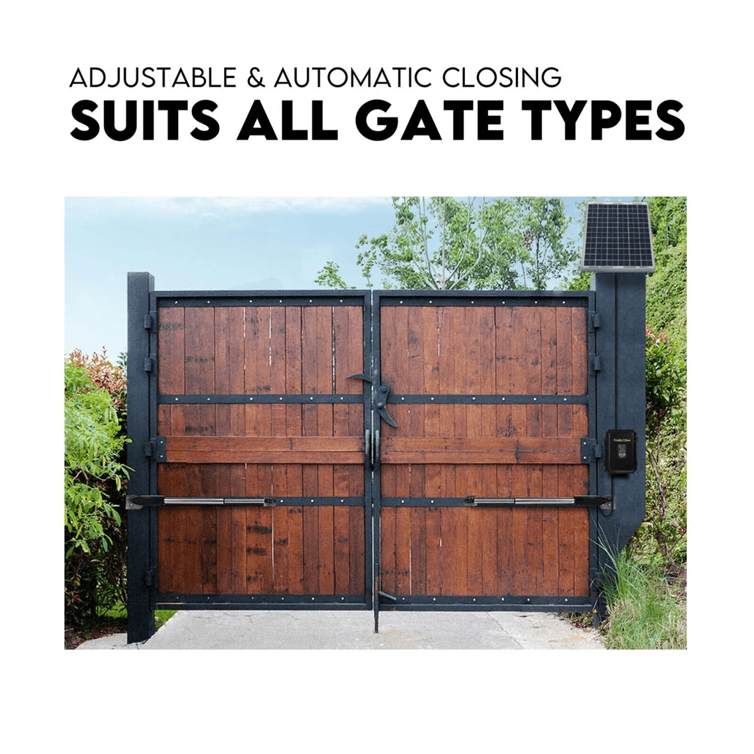 Dual swing gate openers