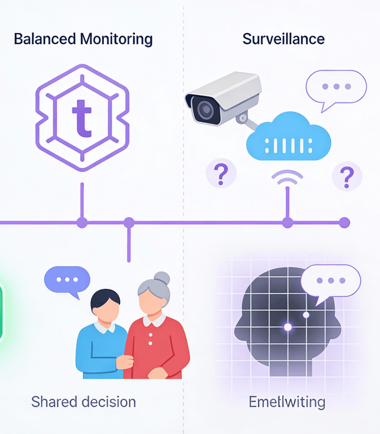 Spectrum of monitoring: Where should the ethical line be in elder care?
