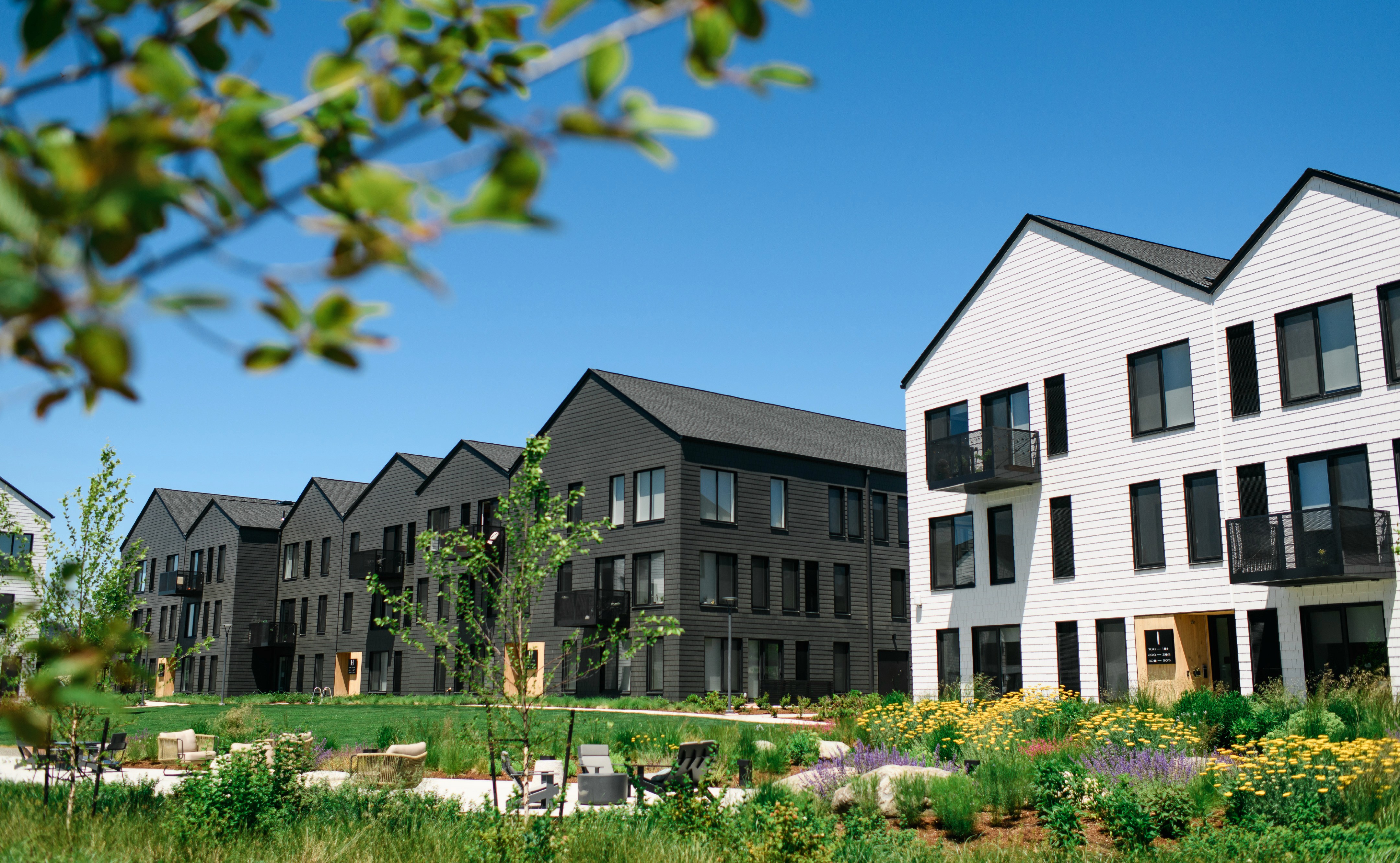 Advertising photography of Ninebark Apartments in Camas Washougal WA