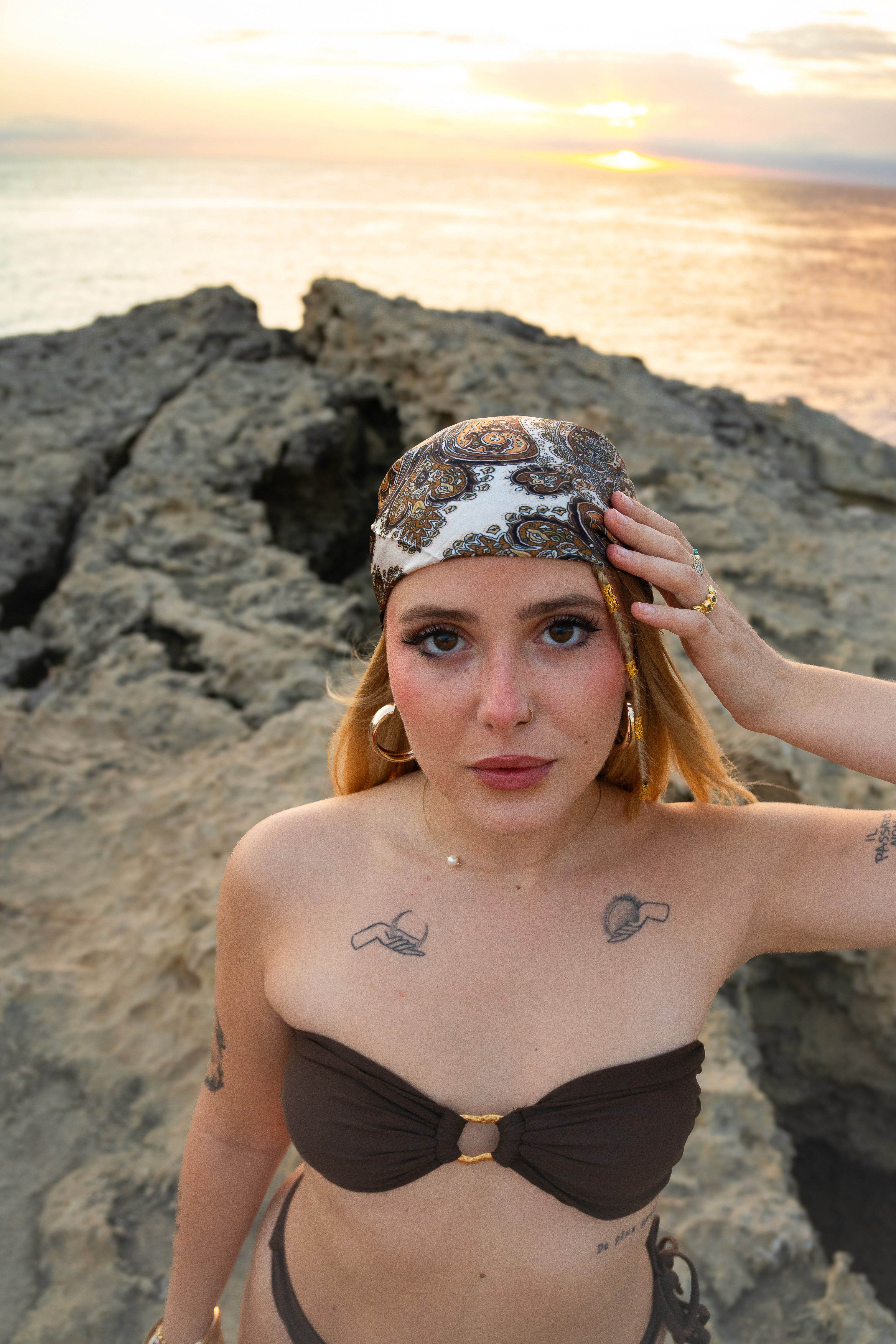 Détail tissu maillot de bain Nereia Swimwear – qualité et durabilité