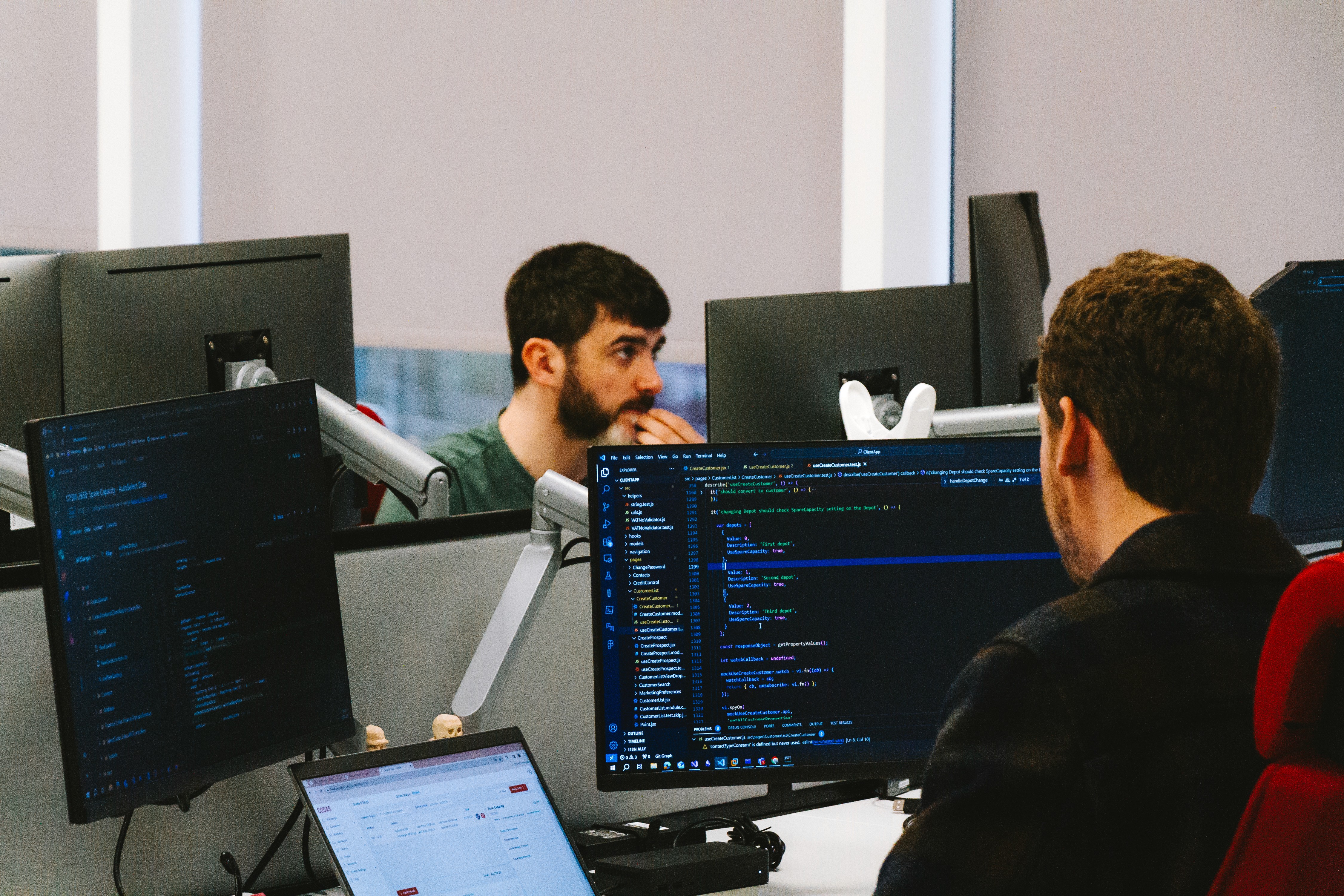 Image of CODAS Developers designing the CODAS products for the fuel distribution industry