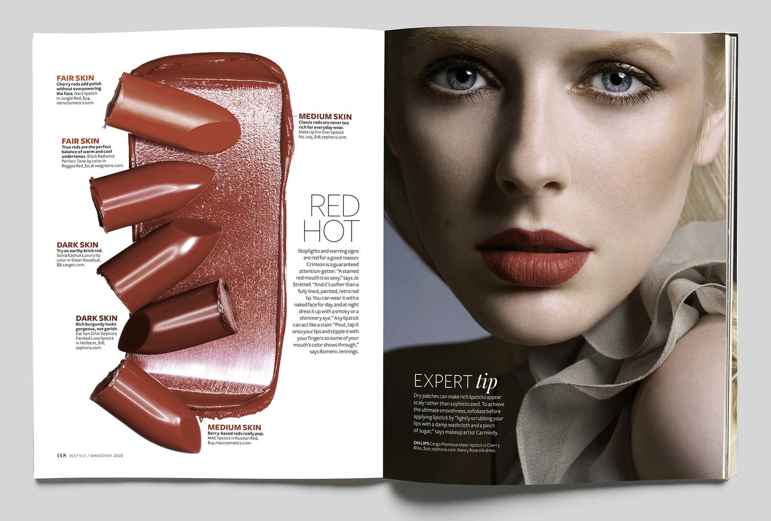 Jennifer Bowles magazine spread