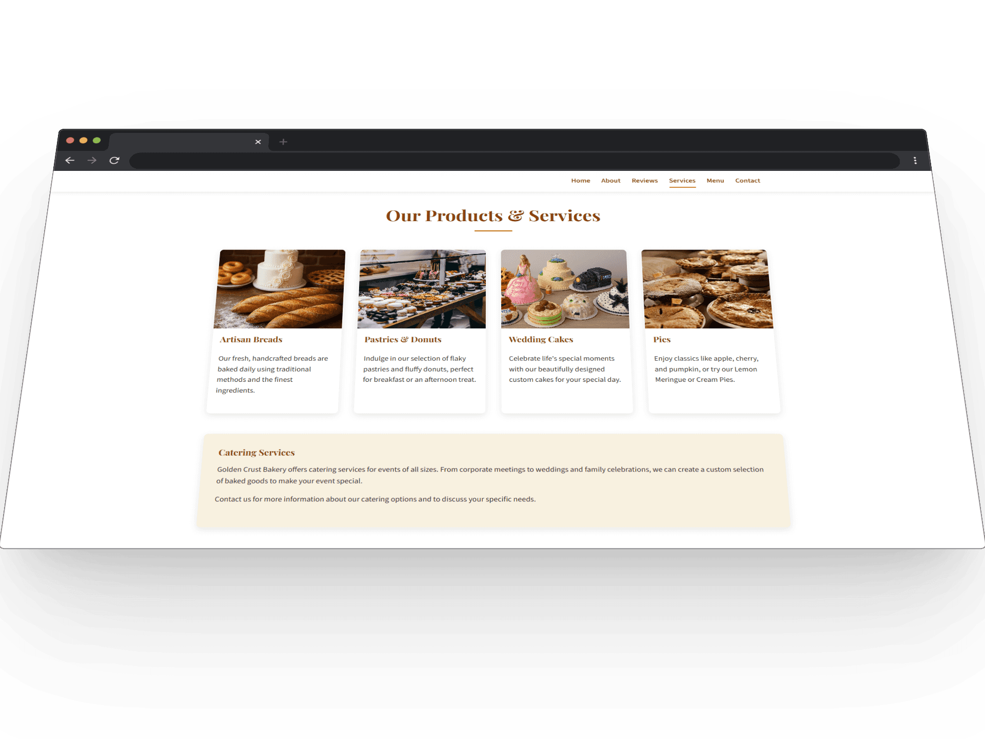 golden-crust website