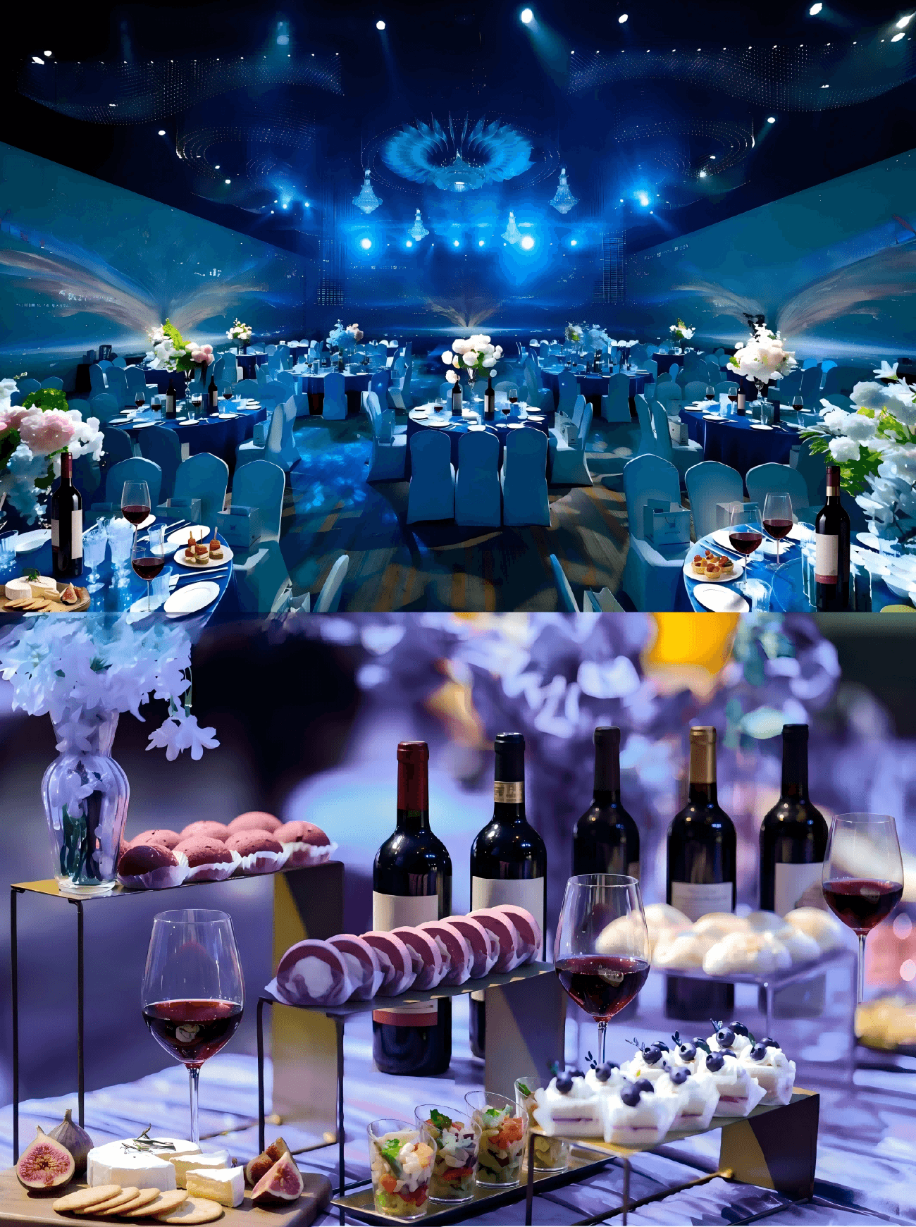 旗艦定制開幕盛典，大型舞台與沉浸式燈光配合媒體採訪區，為品牌旗艦與重磅開張製造高曝光 Flagship grand opening gala with large immersive stage, media interview area and VIP guests to maximise visibility for major brand launches 旗艦店開幕盛典 媒體曝光 開張活動策劃