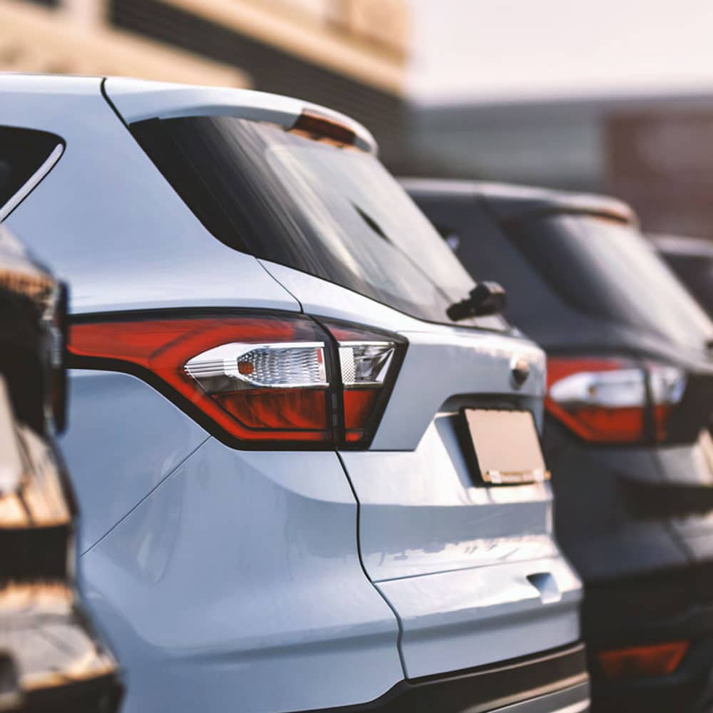 Bild von Autos auf dem Parkplatz