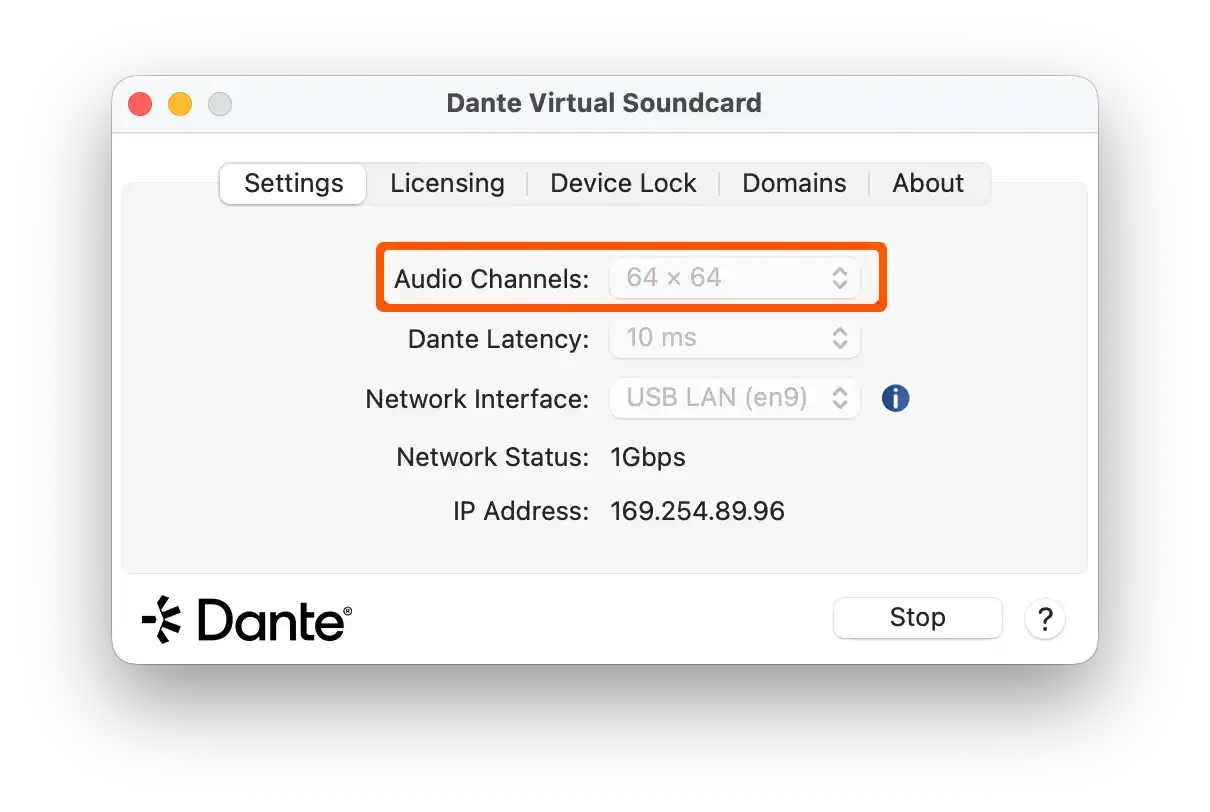 DVS configured correctly for use
