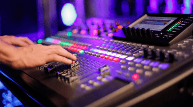 black and gray camera tripod