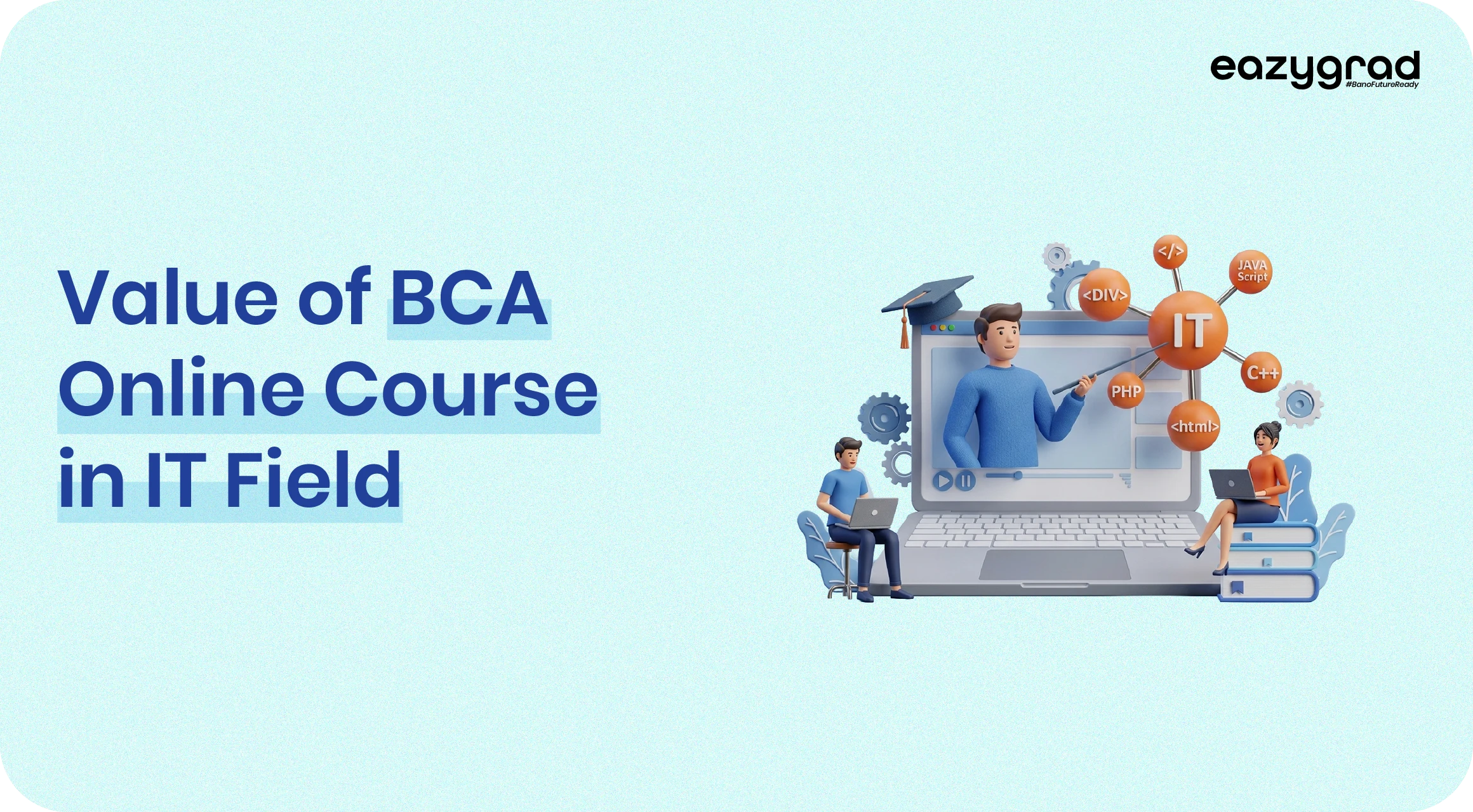 Image for the blog - value of online BCA in IT field