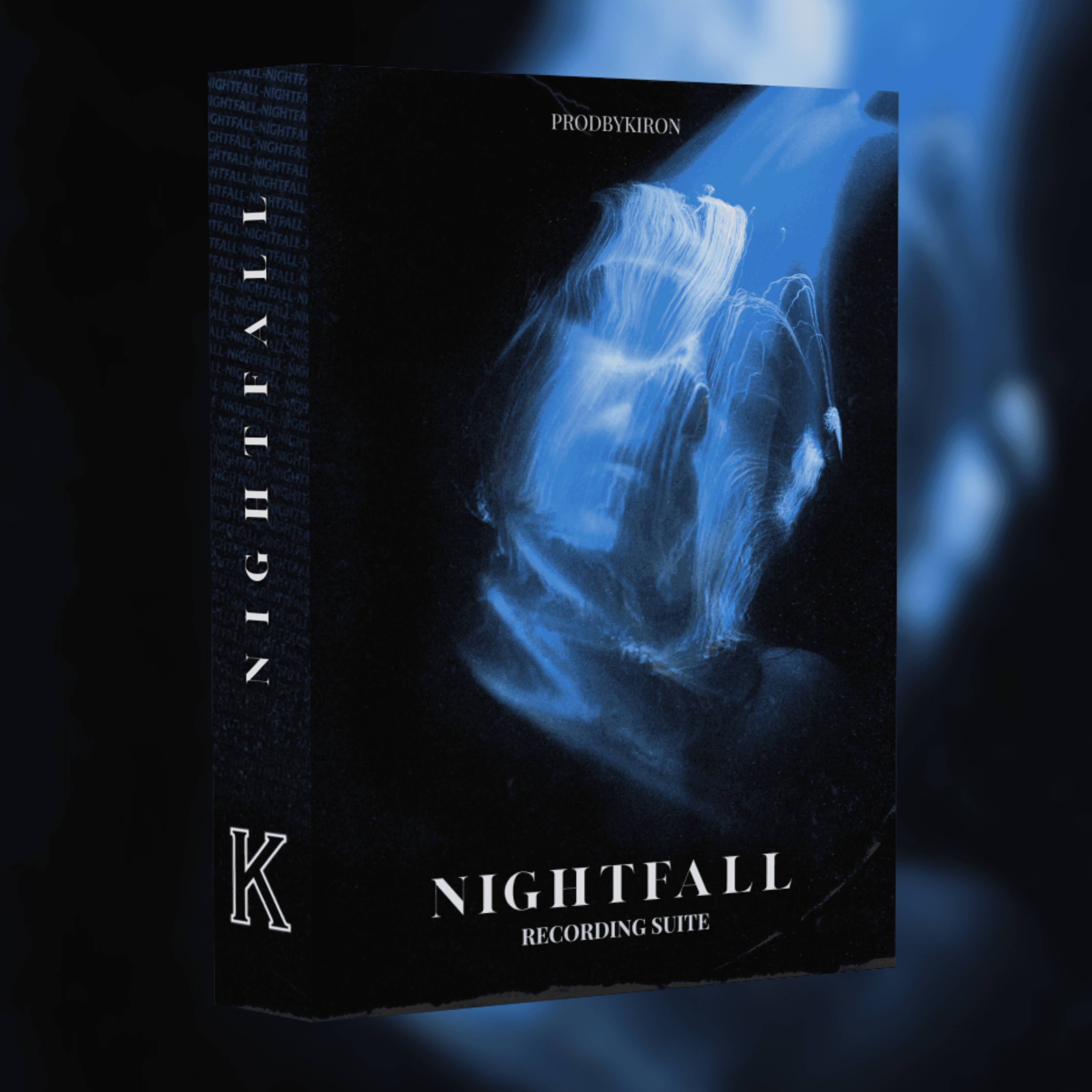 boy singing on microphone with pop filter