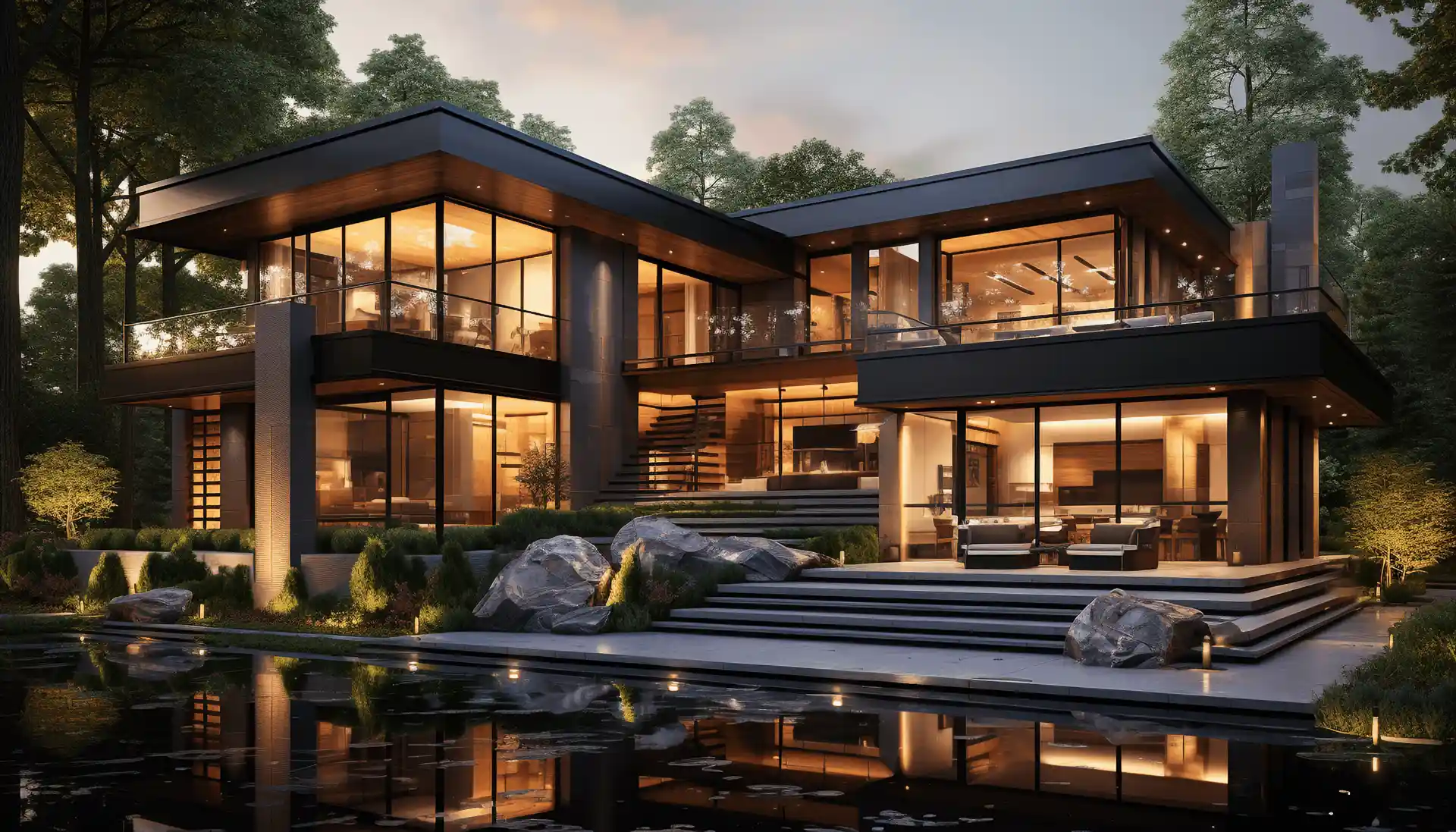 Picture of a luxury modern home