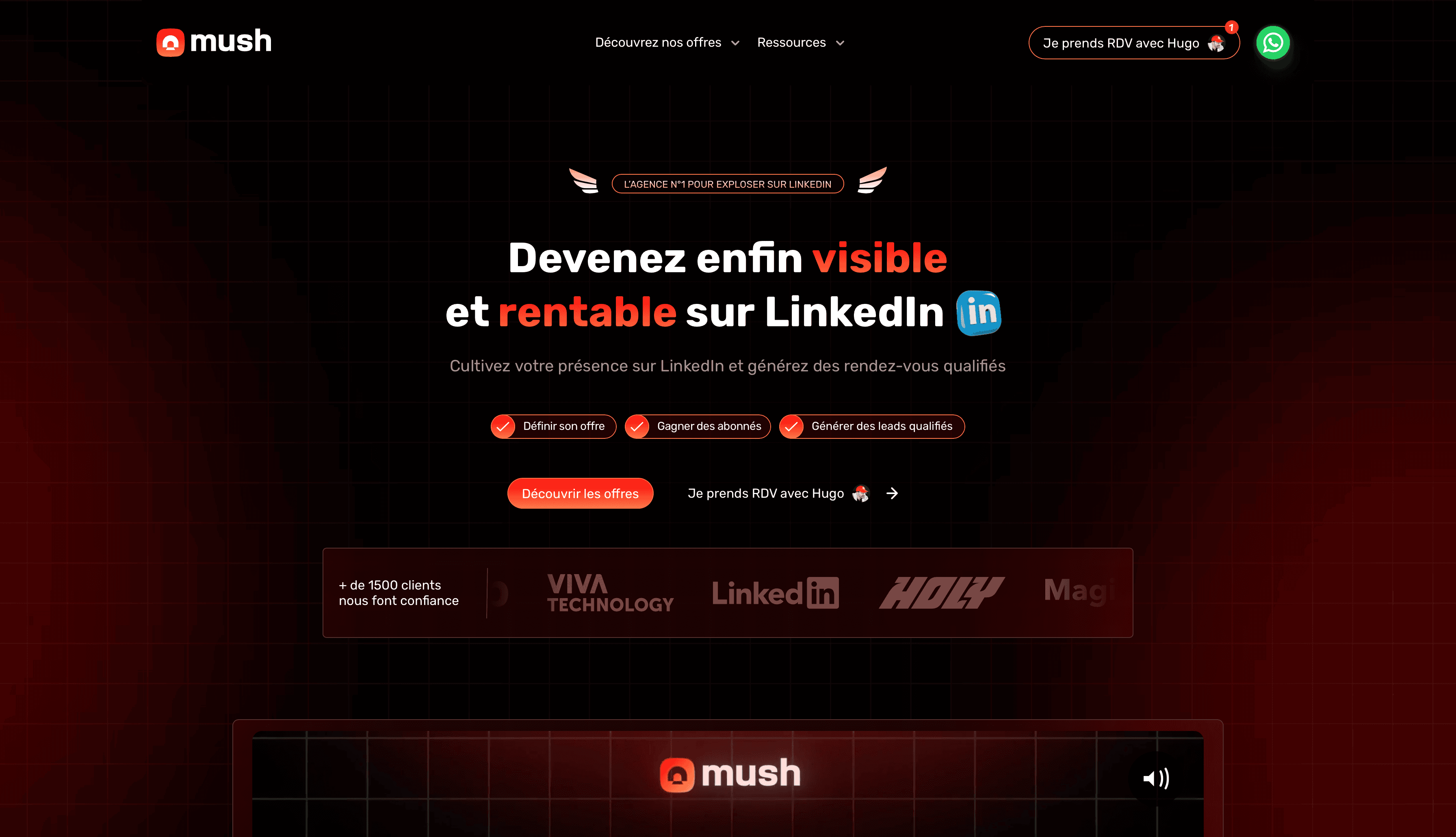 MotionZ — Landing page d’acquisition