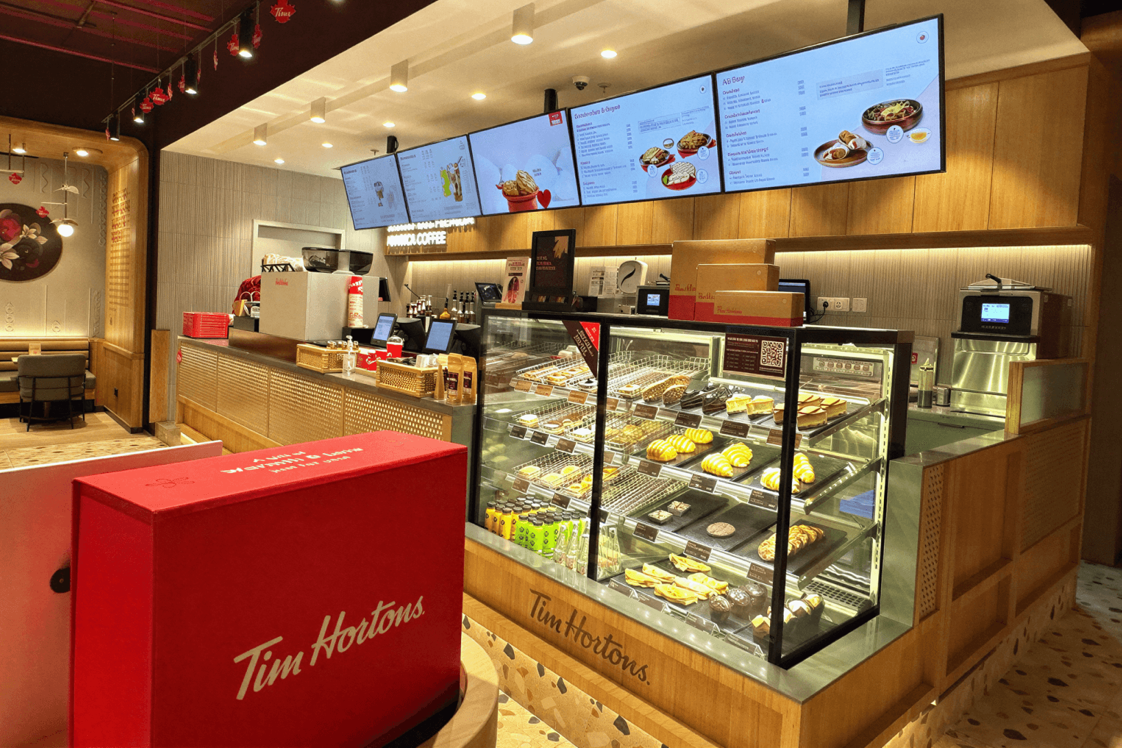 brand guideline preview for tim hortons