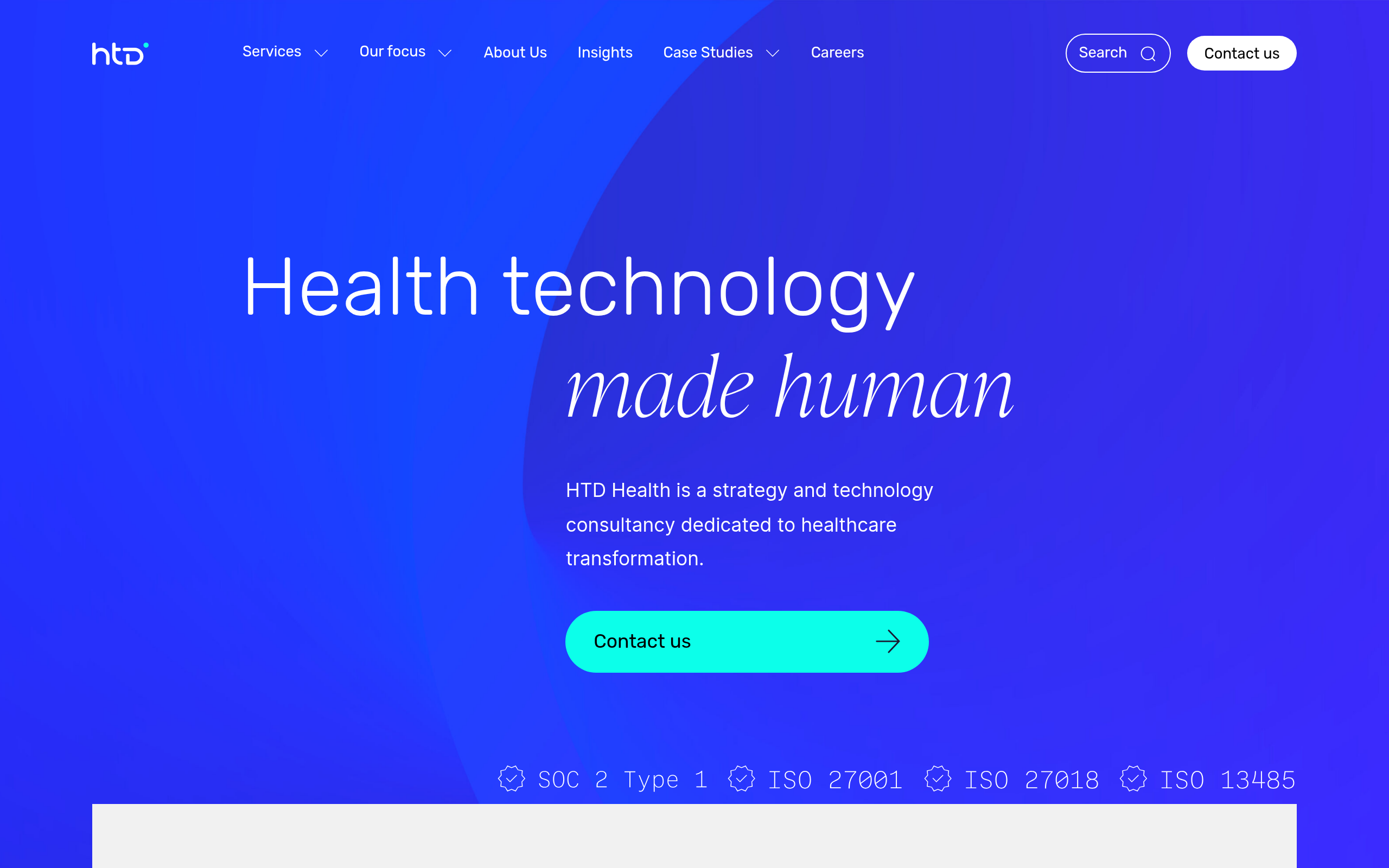 HTD Health Screenshot