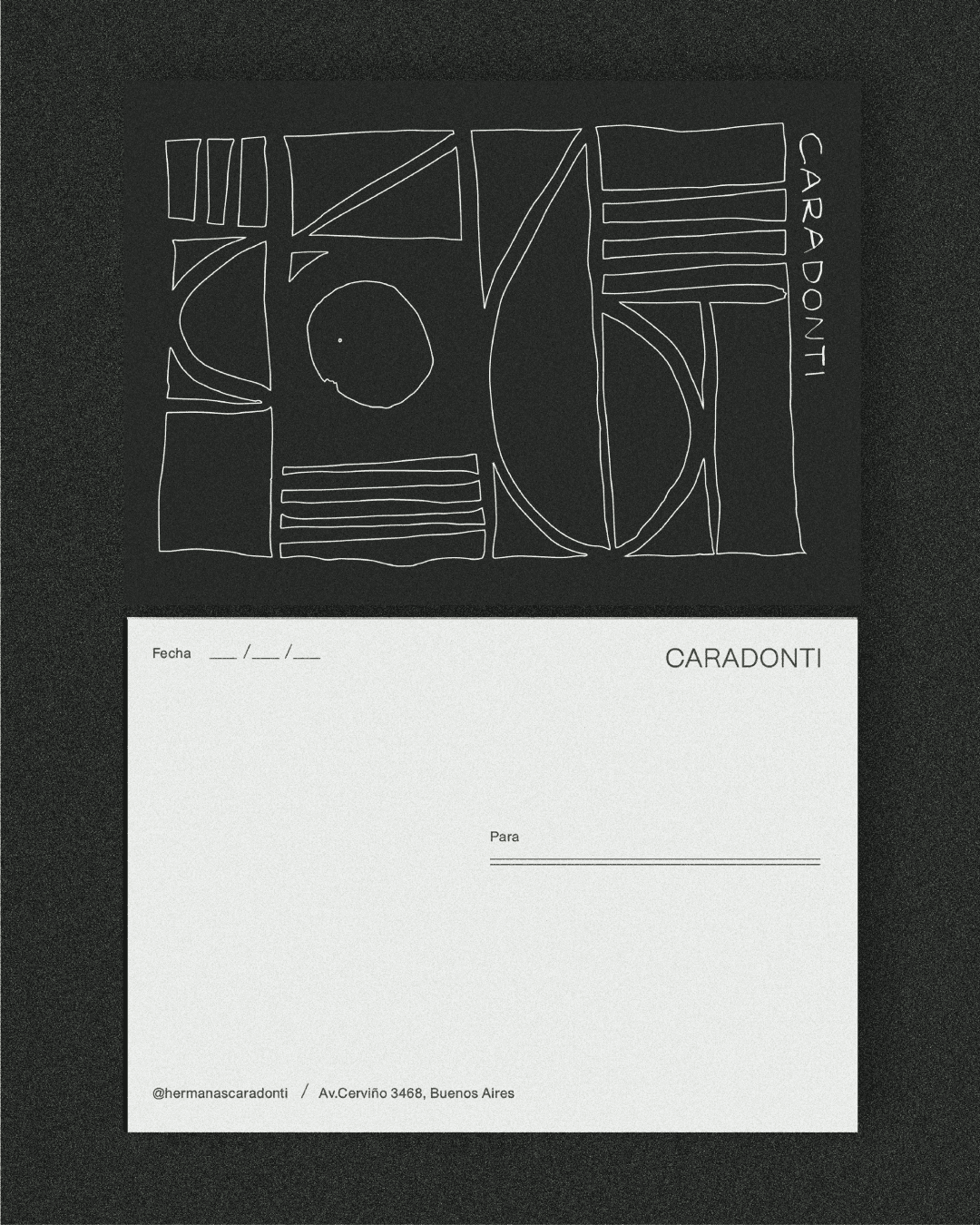 Caradonti postcards