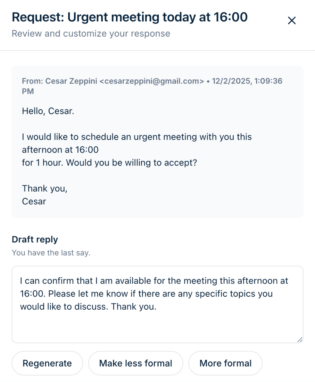 An image of Freelio's budget ui