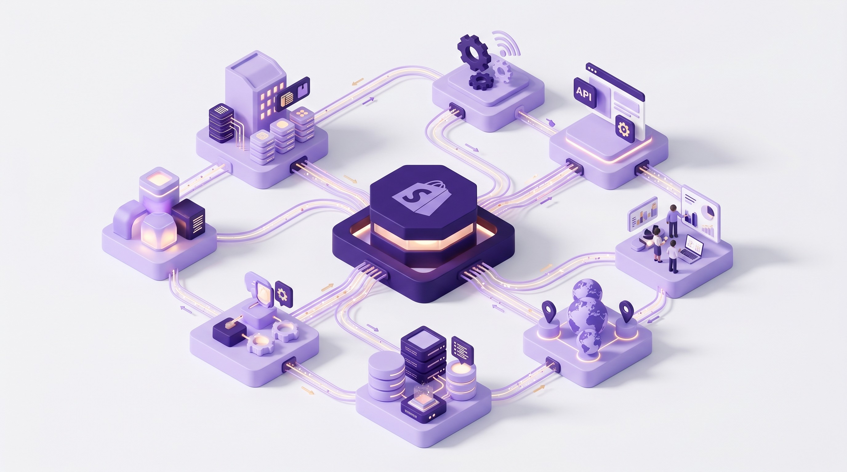 Shopify Plus B2B platform handling high-volume wholesale with unlimited catalogs and integrated systems