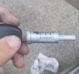 Honda ignition lock after internal servicing and rebuild