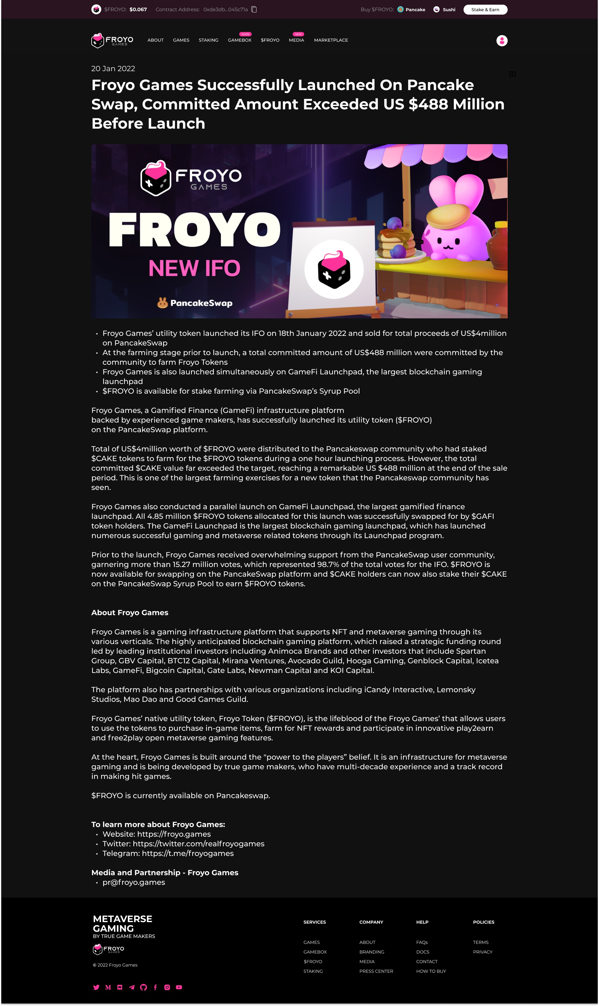 Froyo Games 4