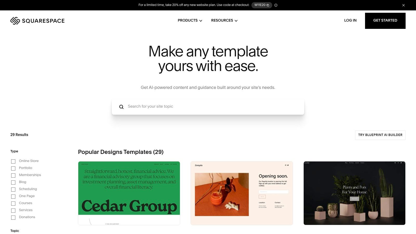 Squarespace Templates (Official)