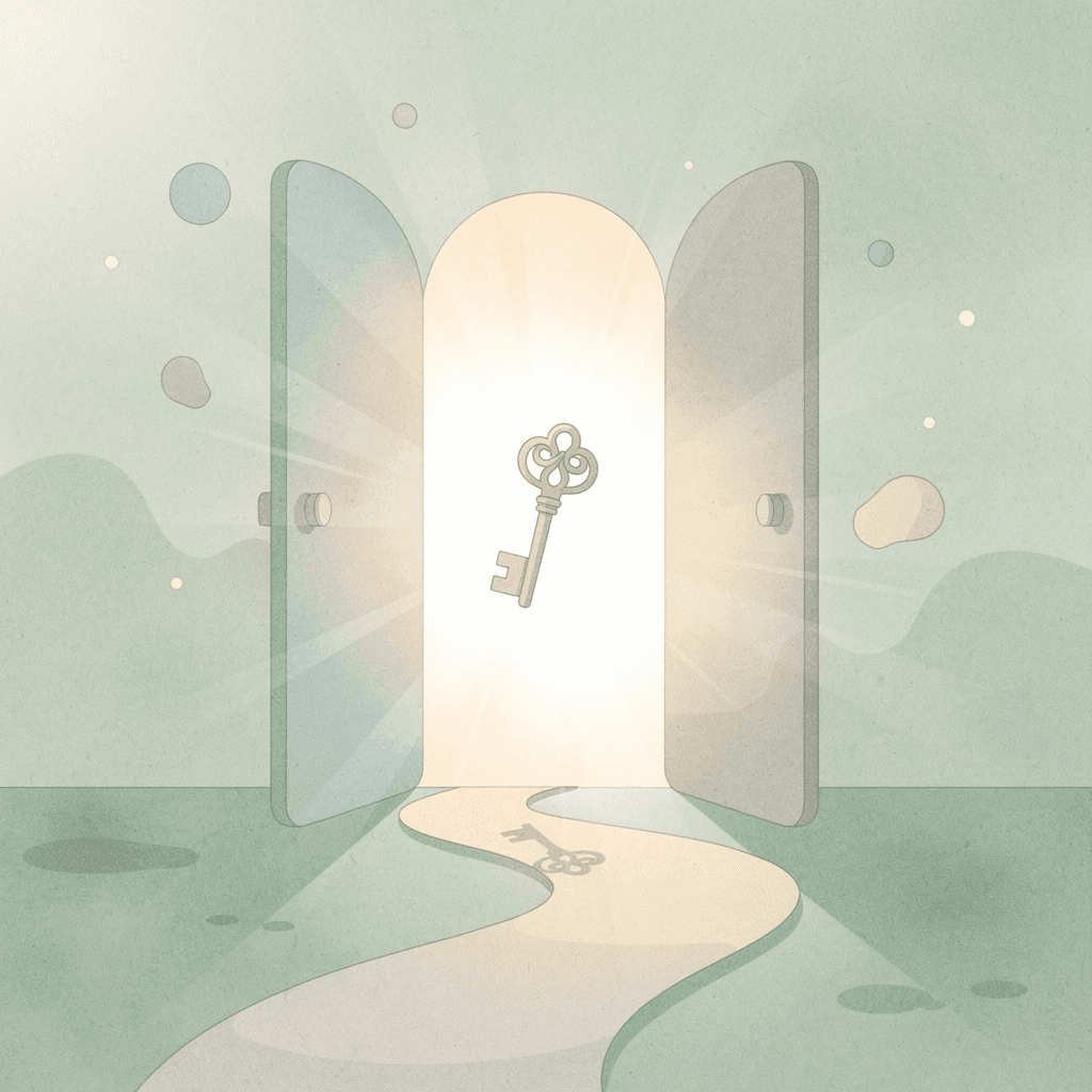 Gateway scene illustrating the brand mindset shift toward building an owned channel on Shopify