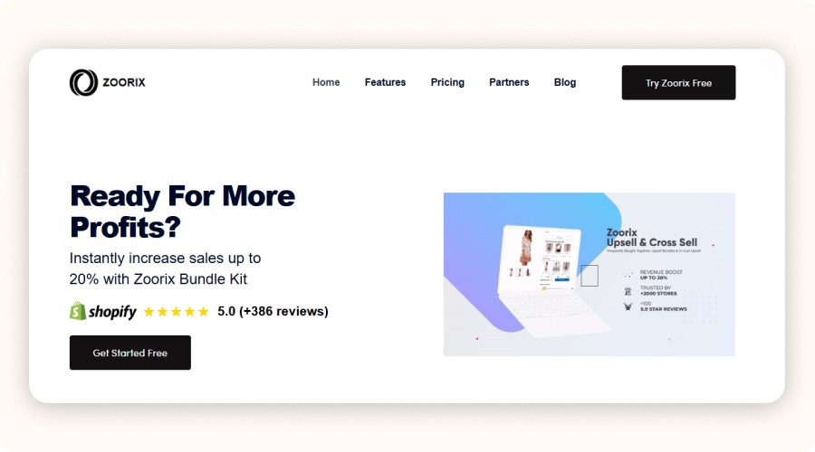 Zoorix homepage
