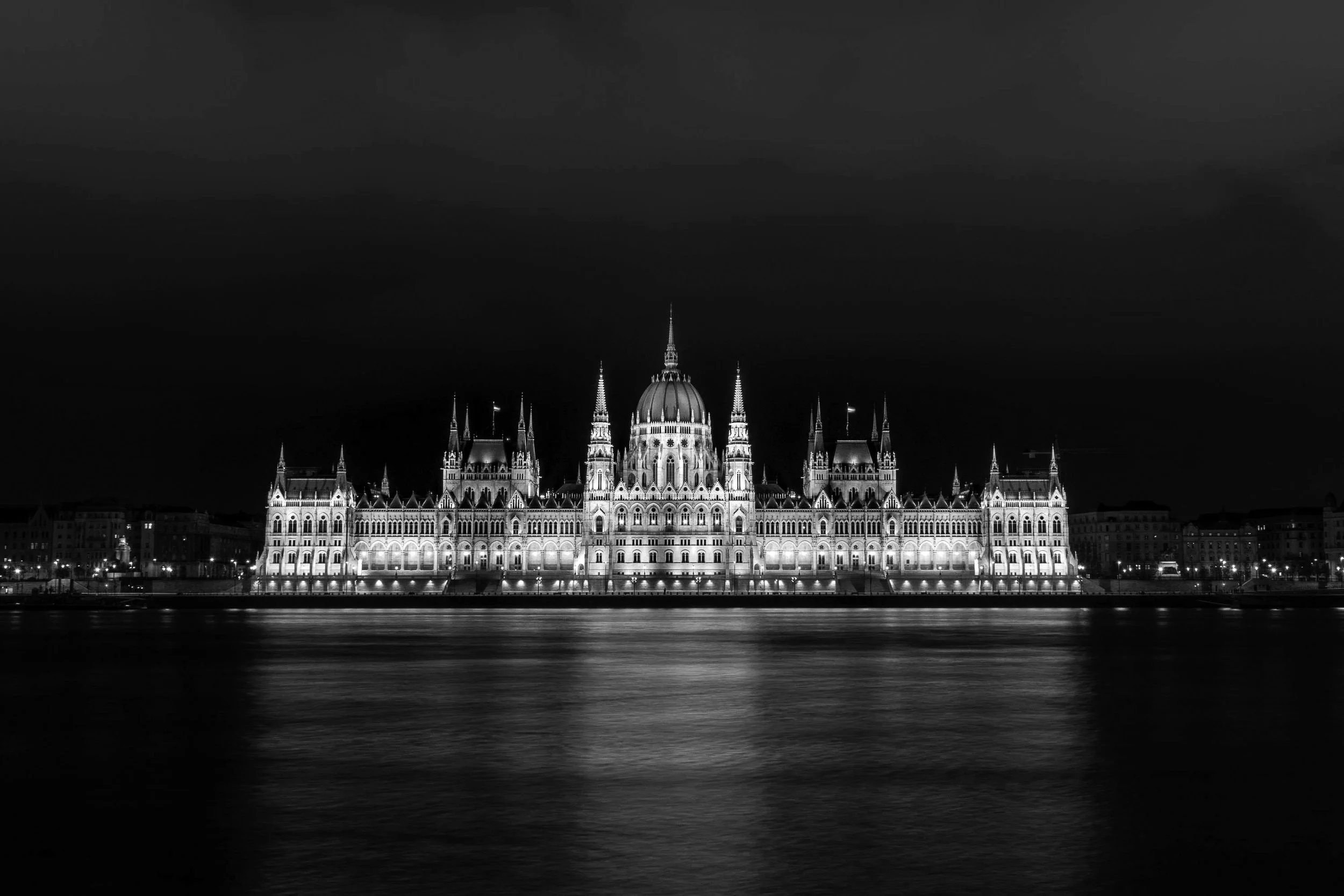 Hungarian Parliament Building in Budapest