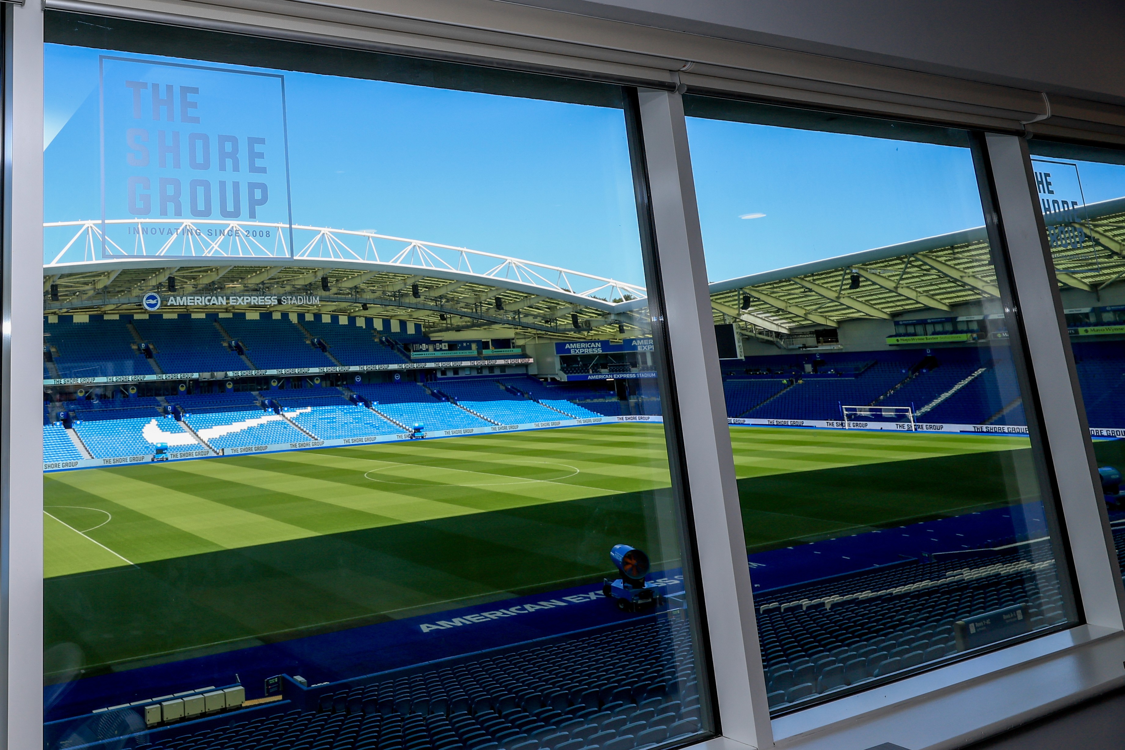 View from stadium