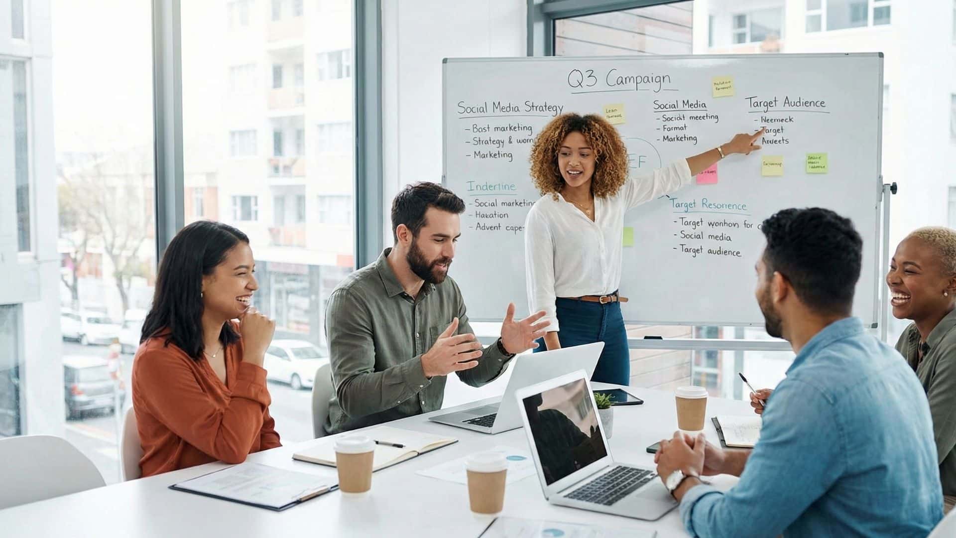 ai driven marketing strategy meeting