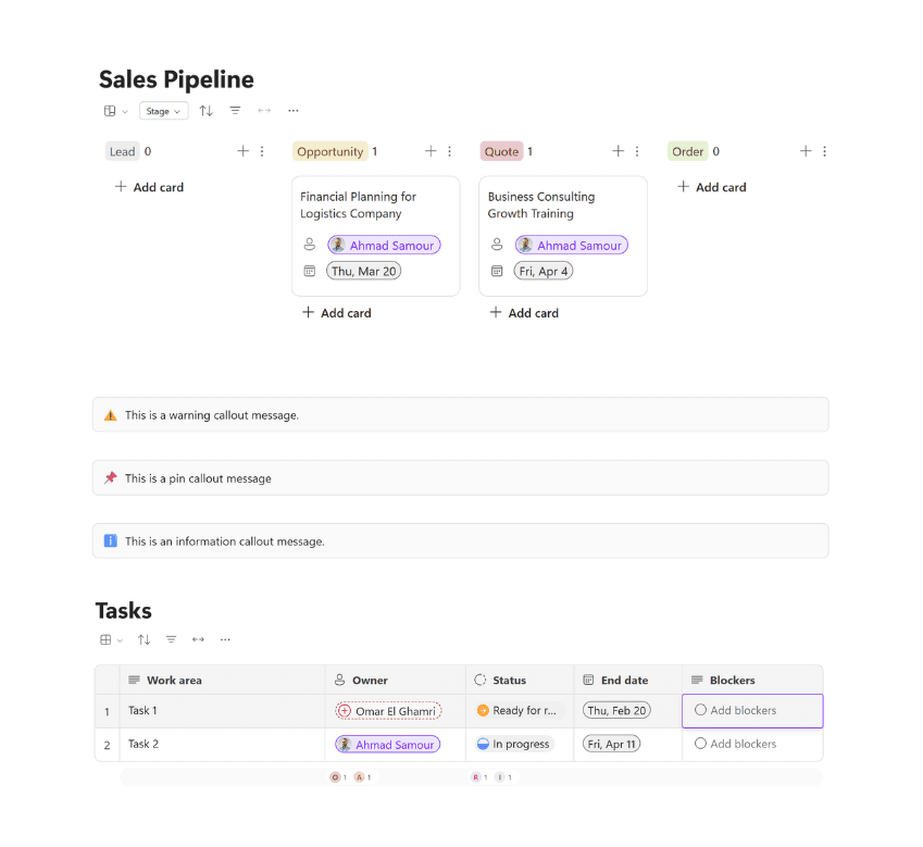 Visual builder with drag-and-drop tools