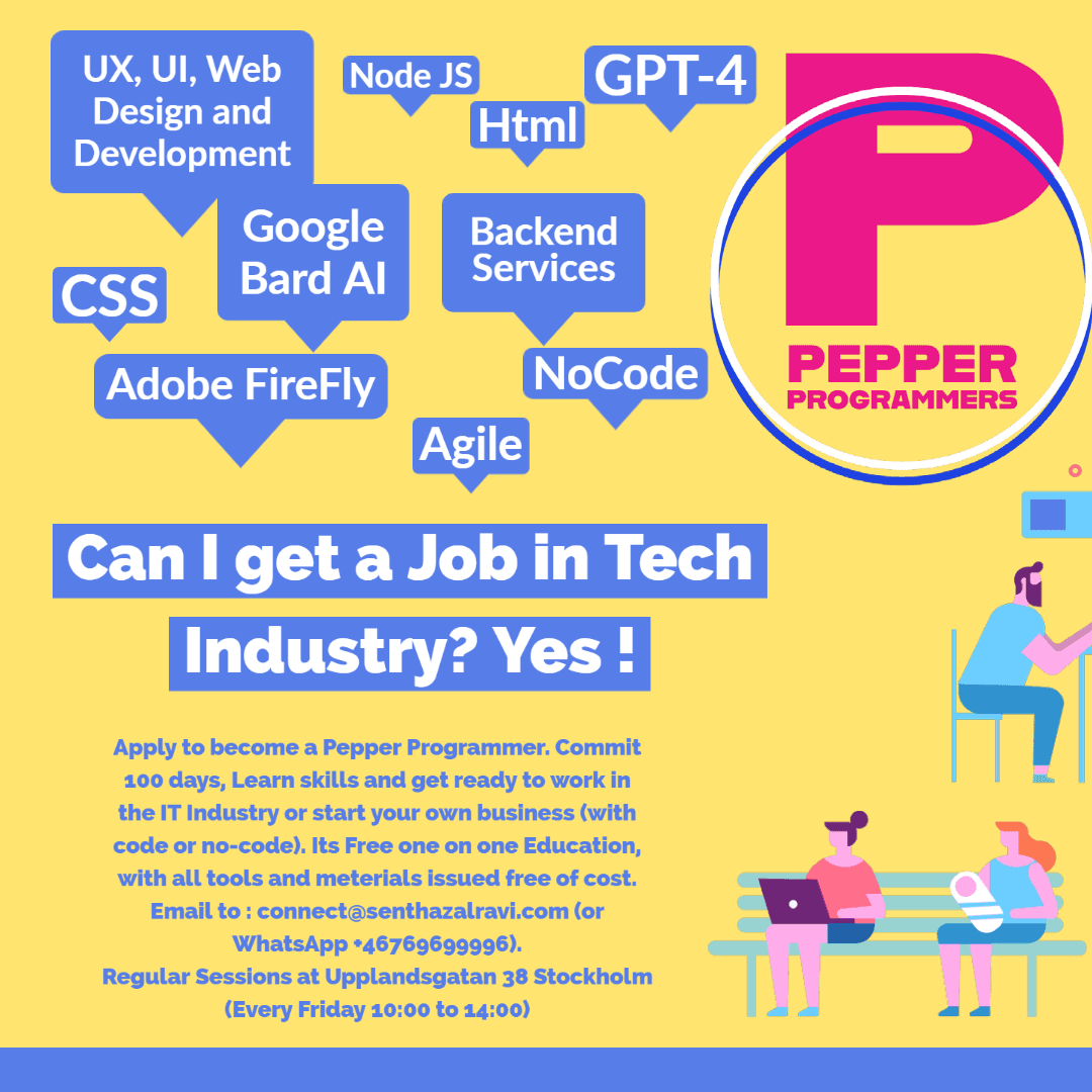Learn No-Code and Low-Code Development with Pepper Programming