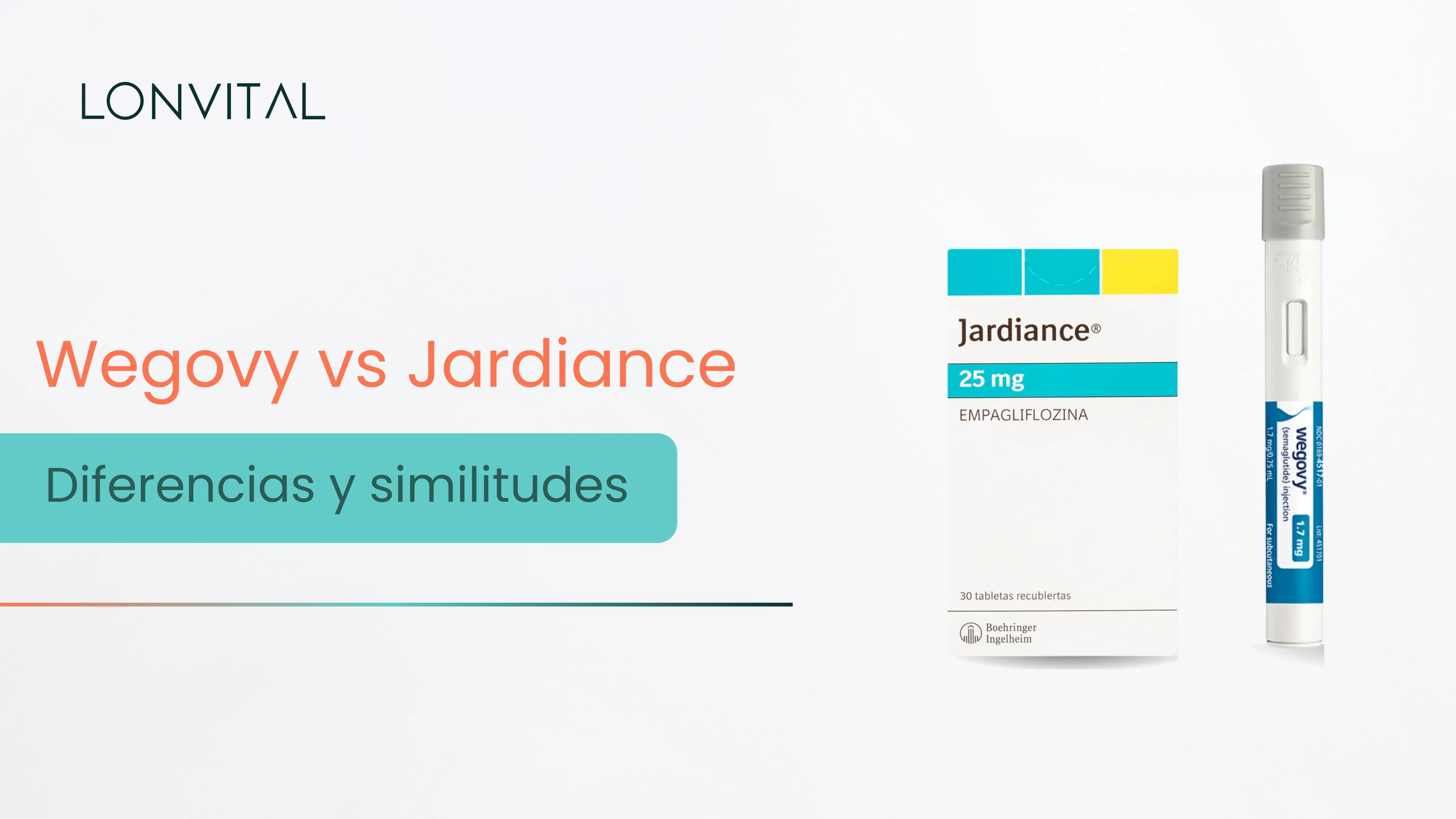 Wegovy vs Jardiance | Diferencias y similitudes