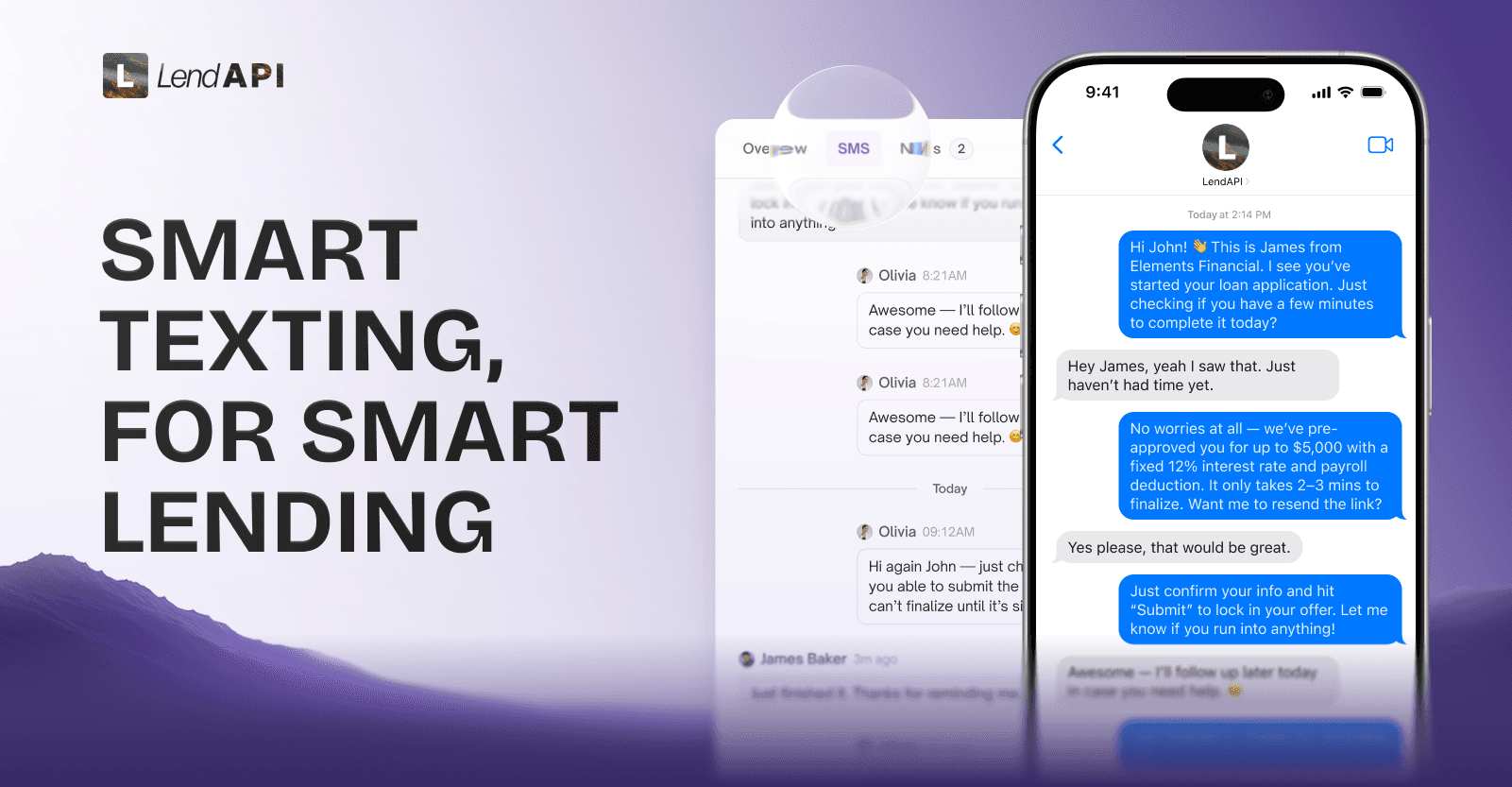 LendAPI Launches Direct-to-Device Texting, Forging a New Era of Customer Communication