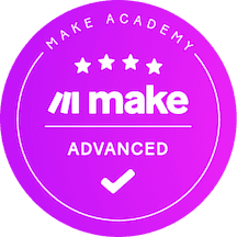 Certification Make Advanced en automatisation no-code