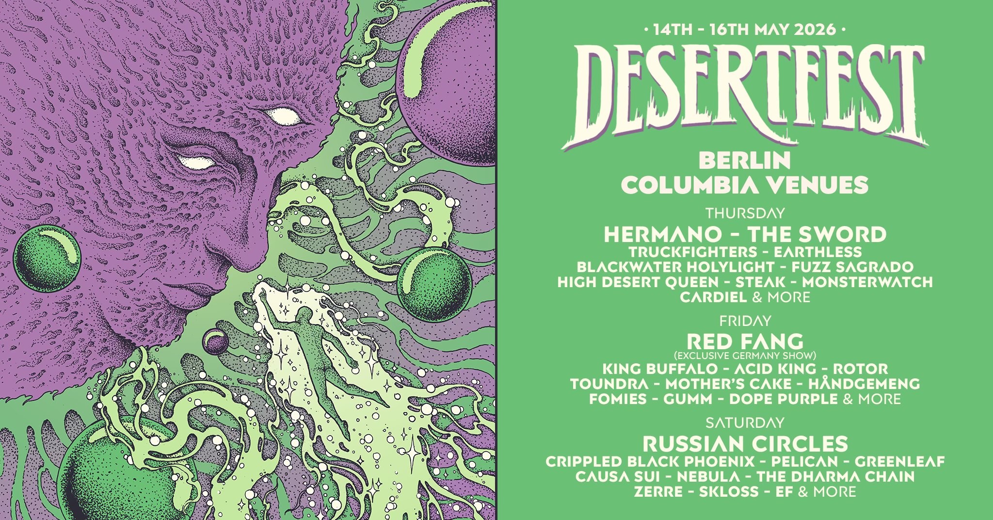 Desertfest Berlin promo