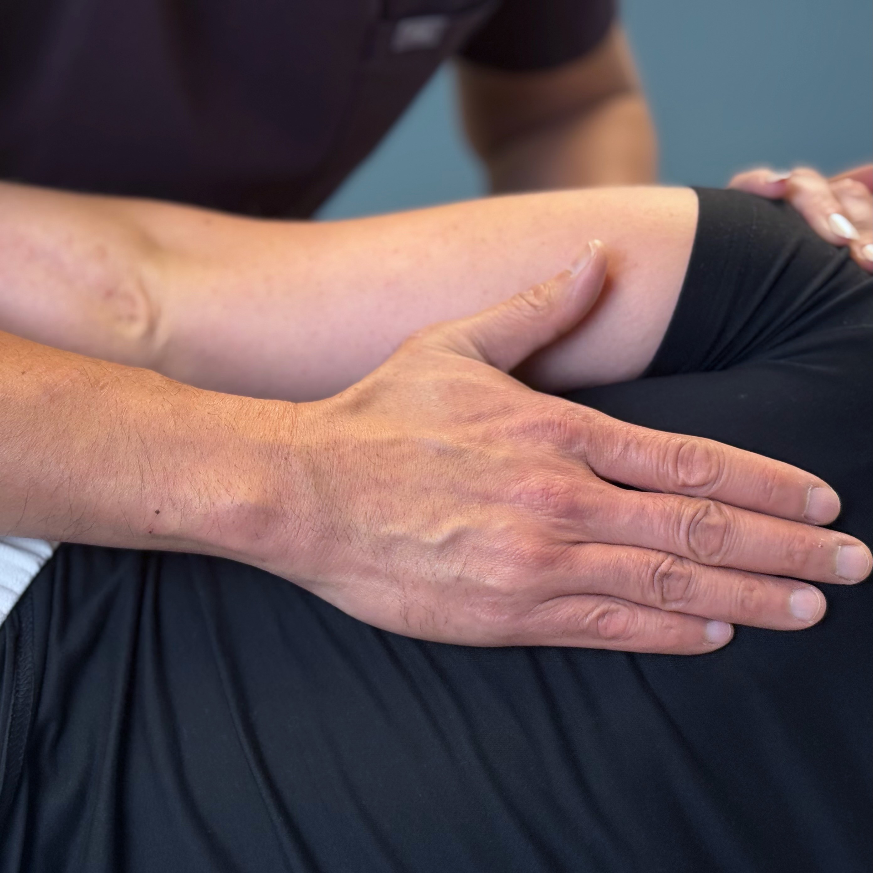 Patient reciving functional medicine treatment