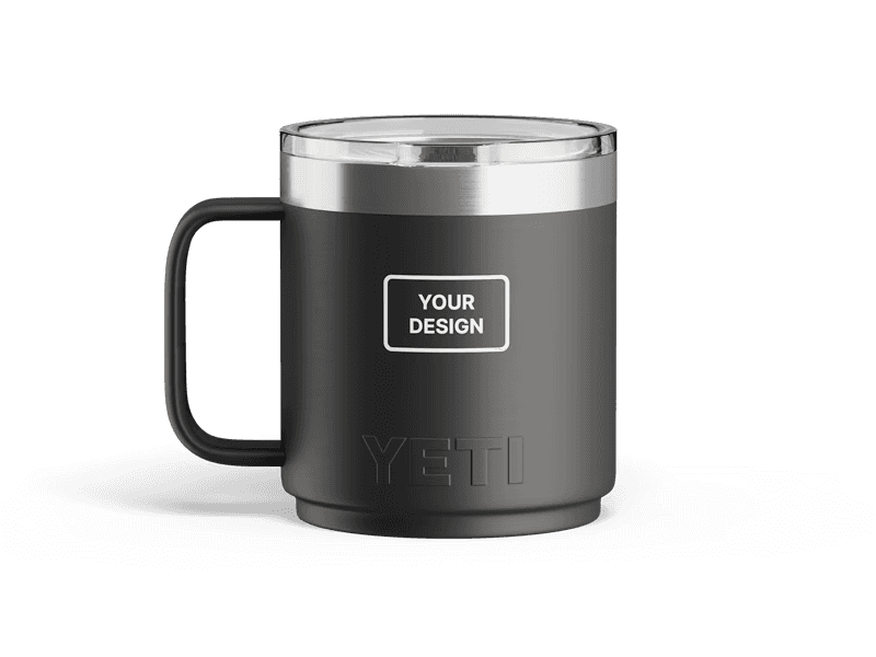 Branded Yeti travel tumbler for corporate gifts and premium hydration