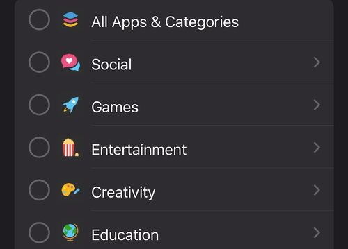 How To Select Apps & Websites image 1