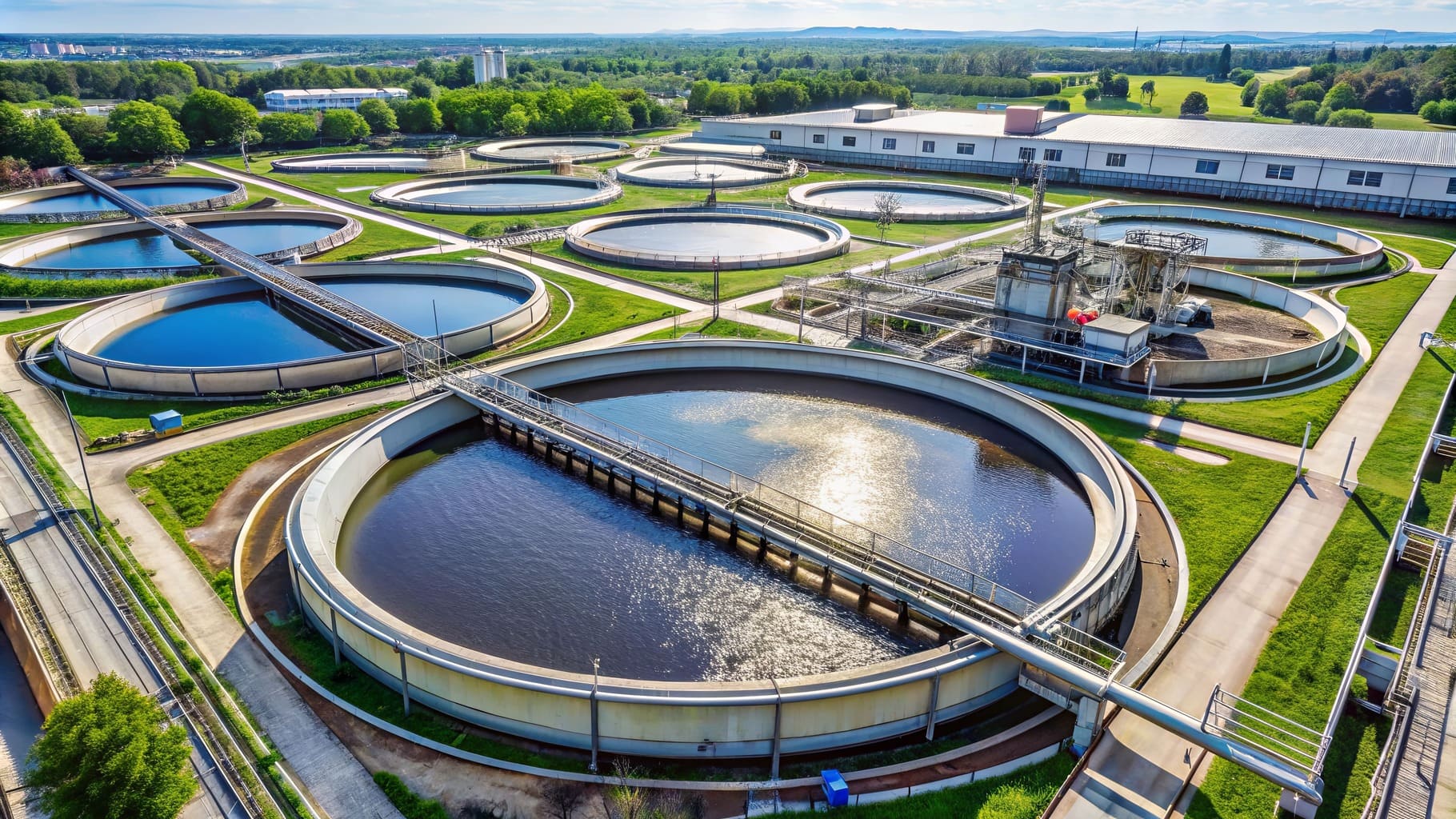 Wastewater treatment plant